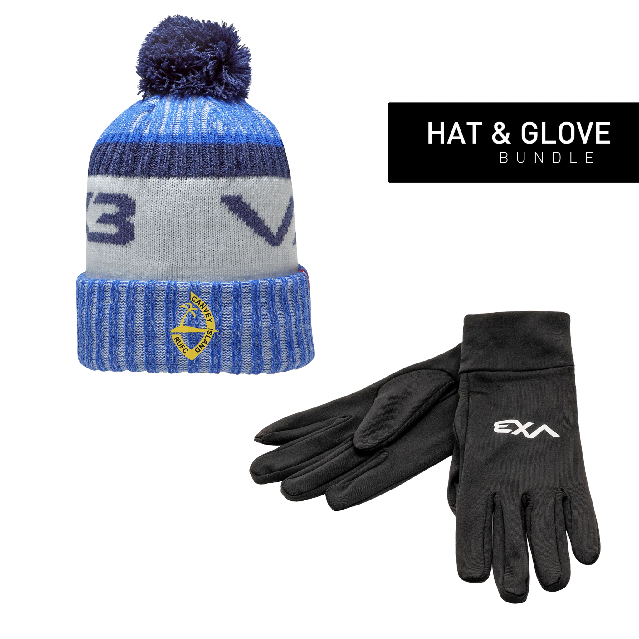 Canvey Island RUFC - Hat & Glove Bundle