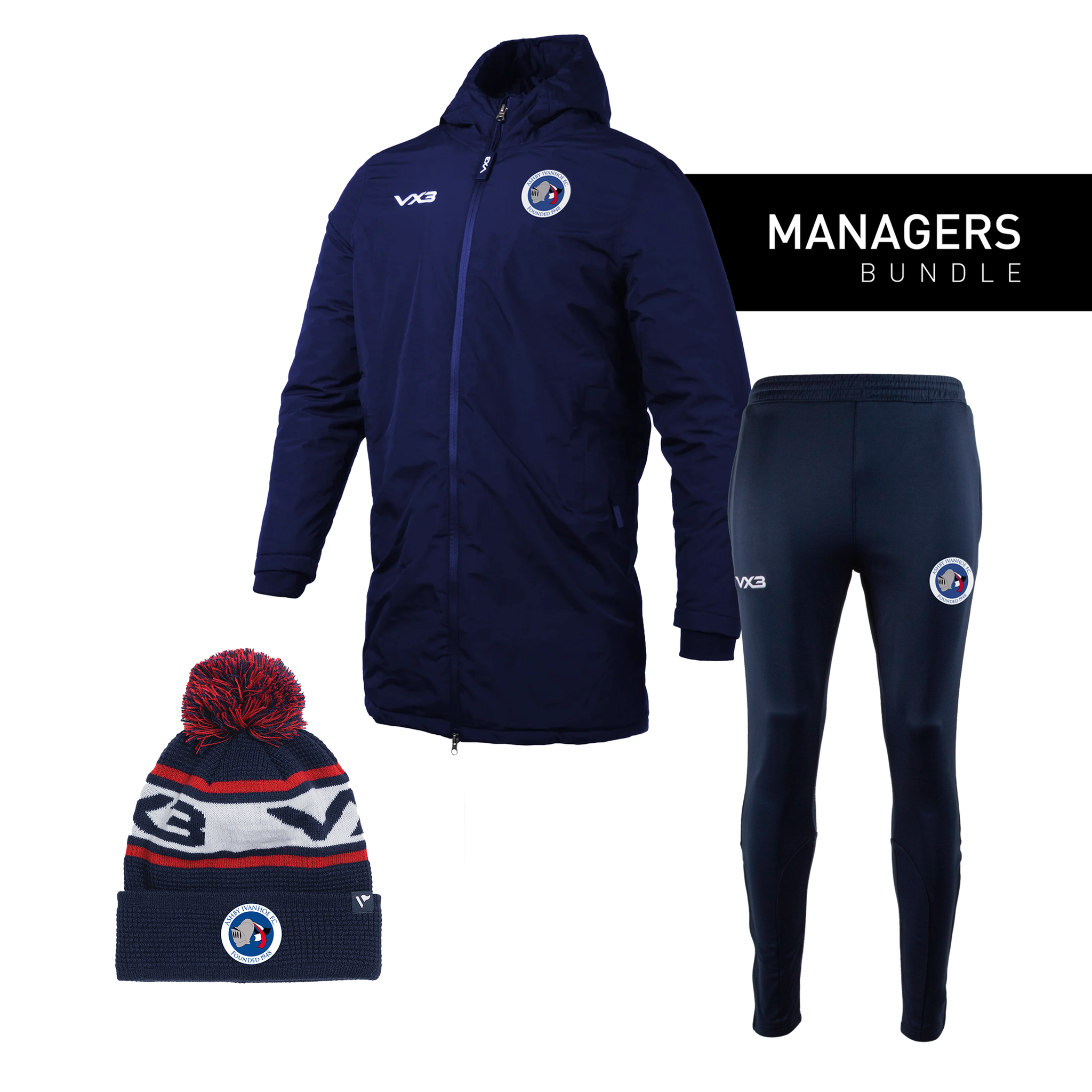Ashby Ivanhoe FC Managers Bundle