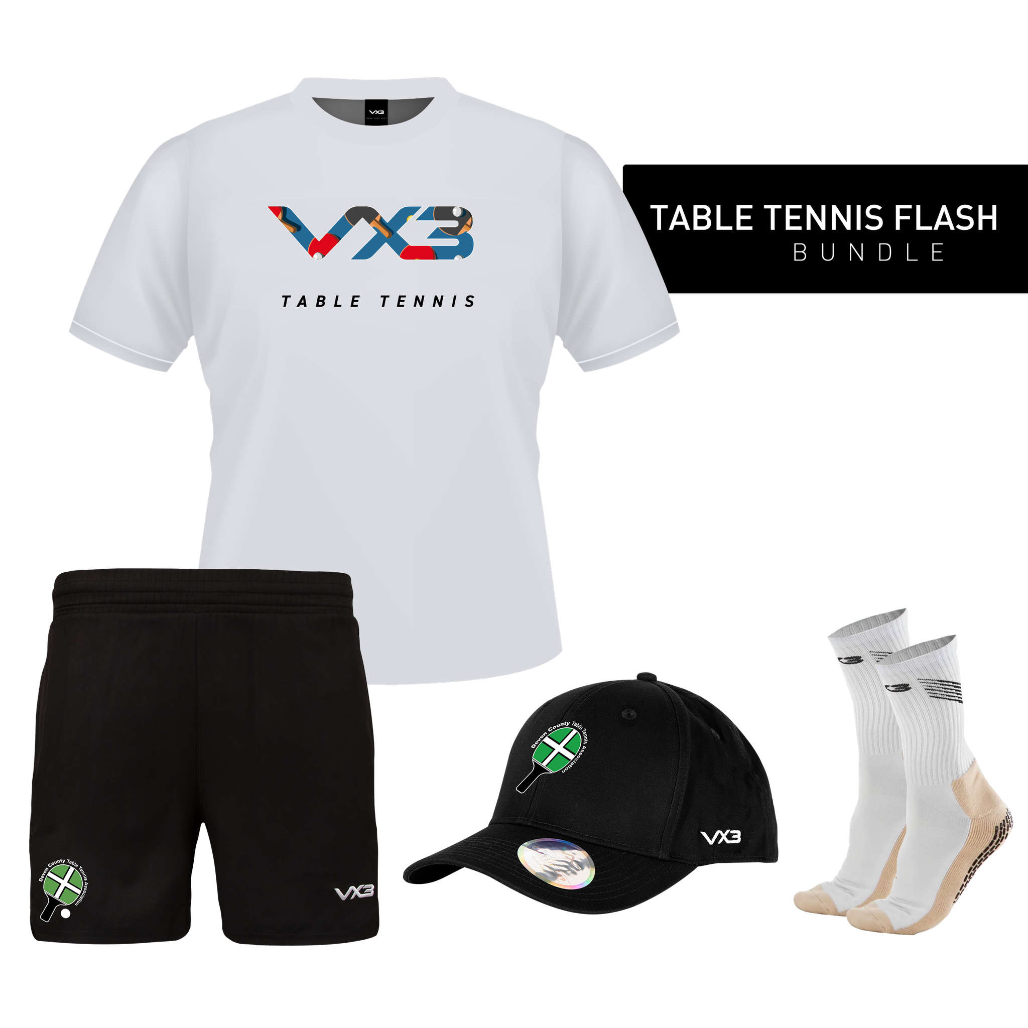 Devon County Table Tennis - Flash Bundle