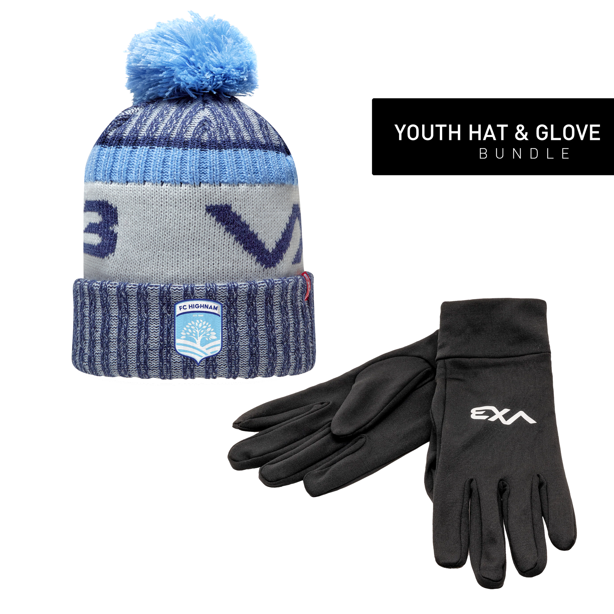 FC Highnam Youth Hat & Glove Bundle