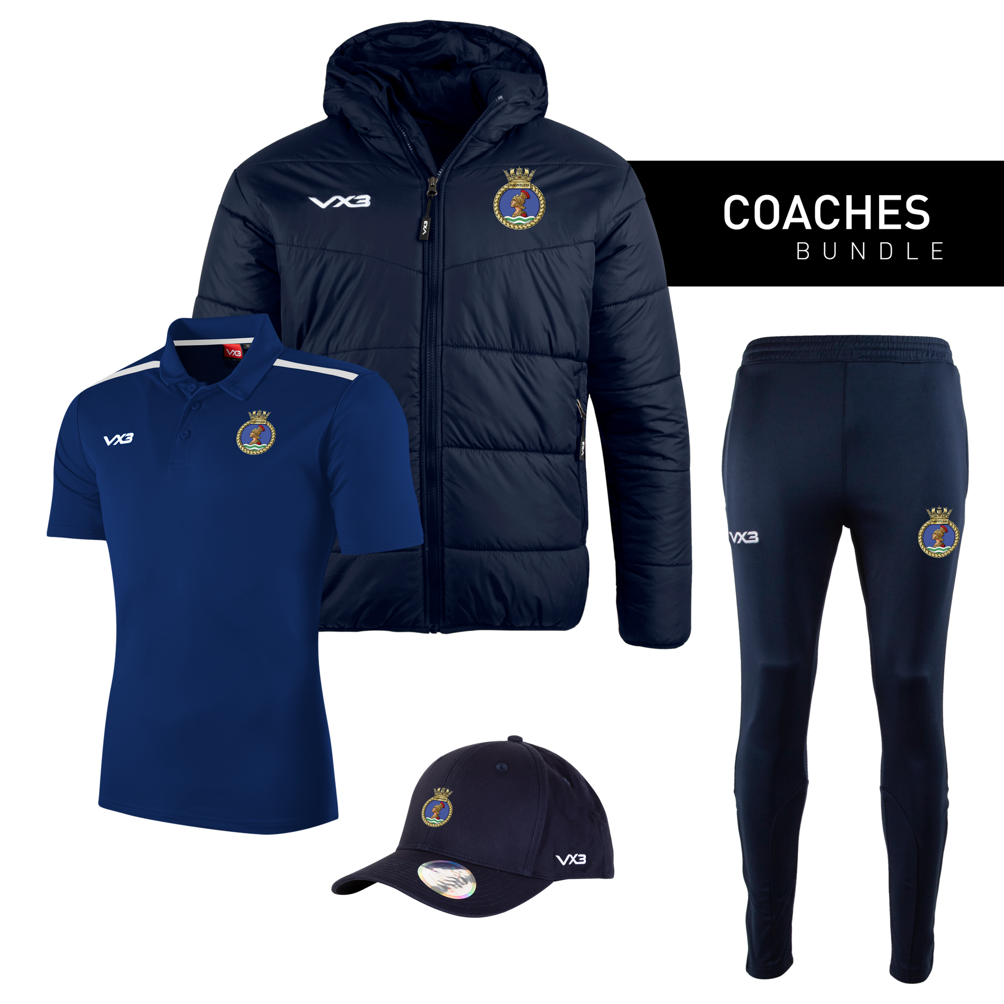 HMS Dauntless Rugby Coaches Bundle