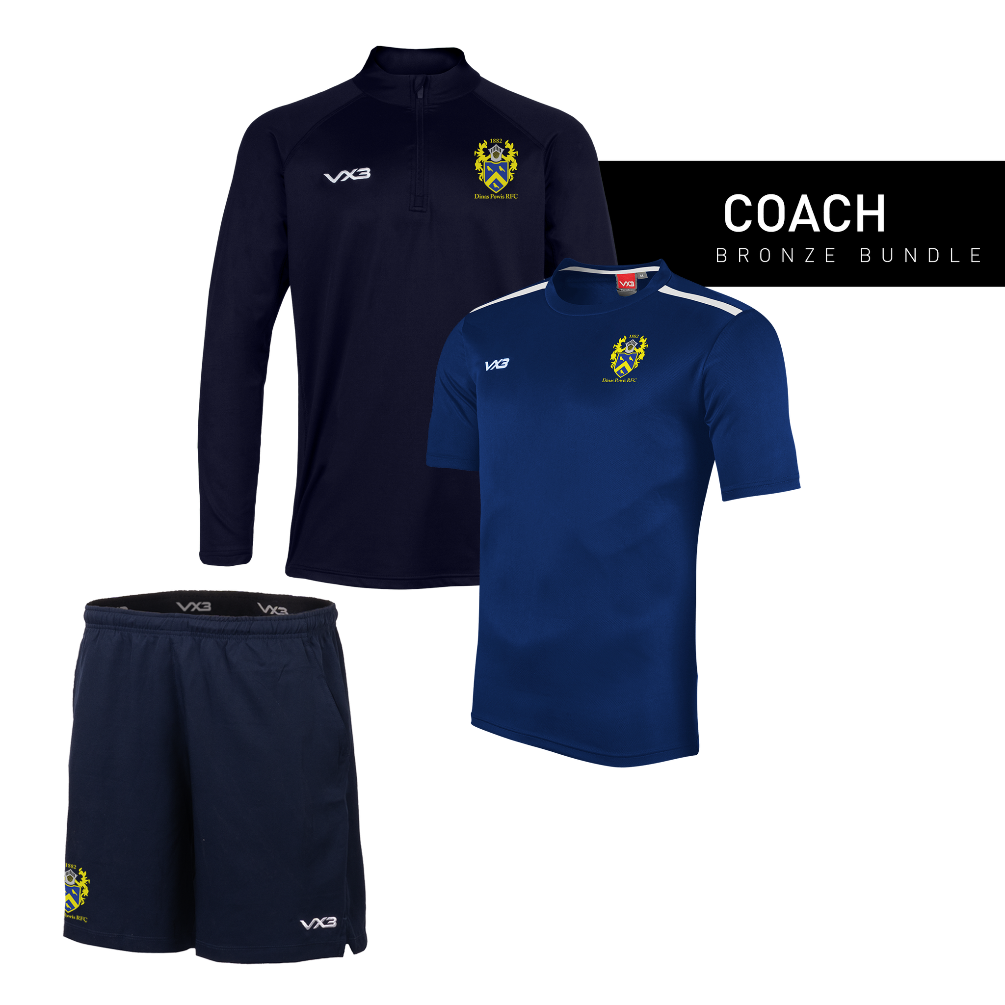 Dinas Powys RFC Coach Bronze Bundle
