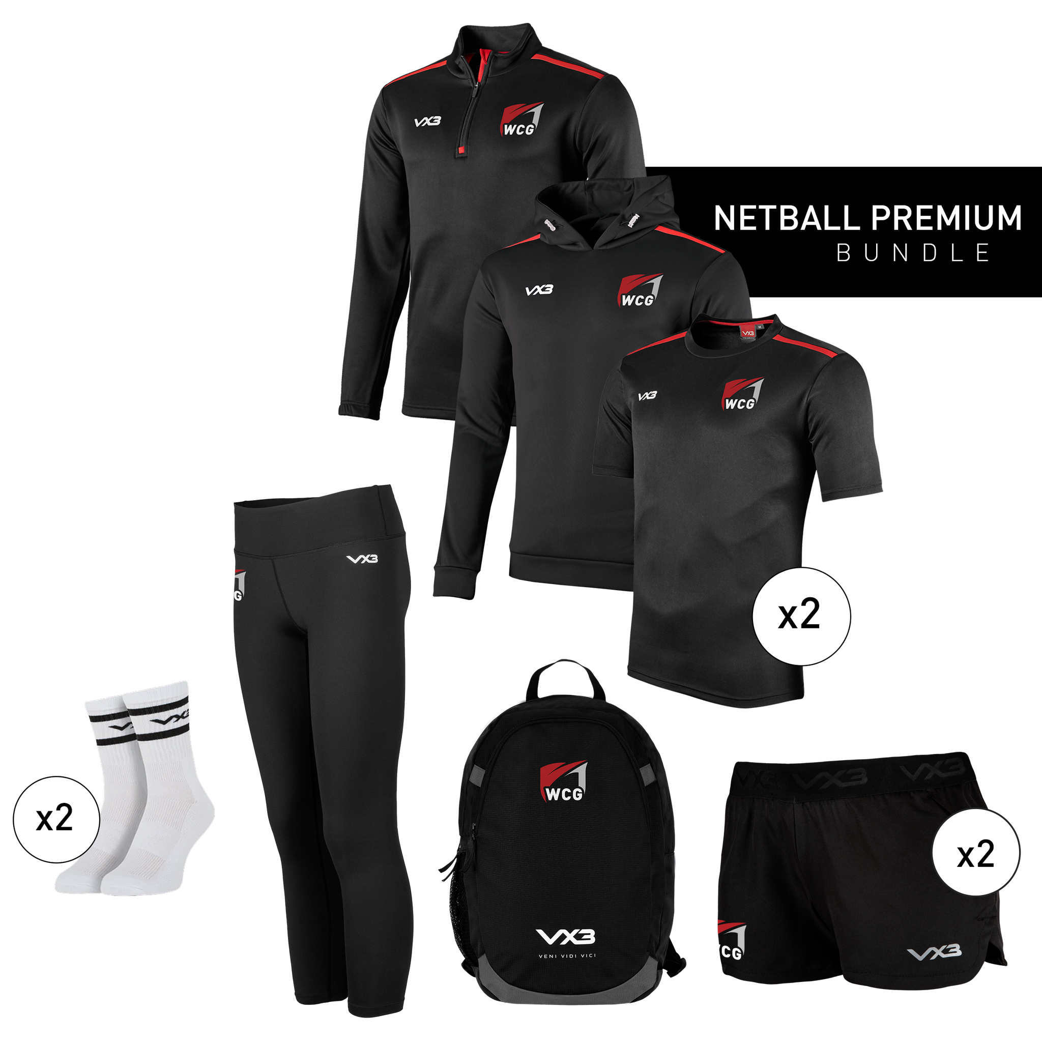 WCG Sport Netball Premium Bundle