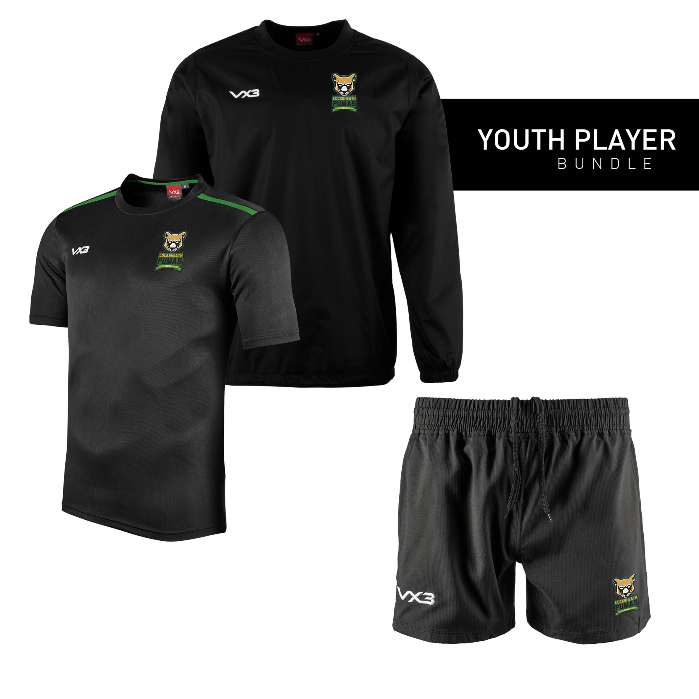 Locksheath Pumas Rugby Club Youth Player Bundle