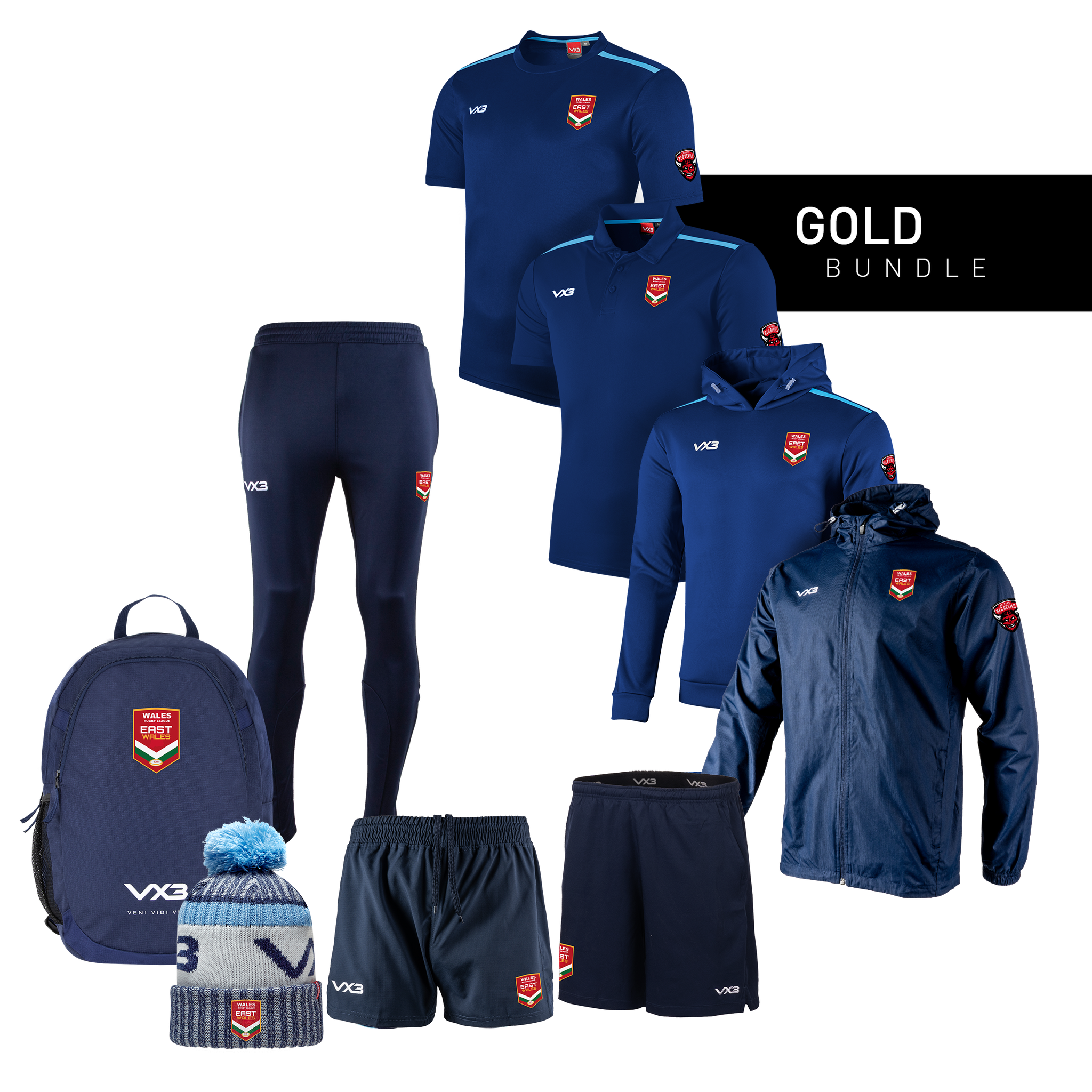 East Wales Rugby League Gold Bundle