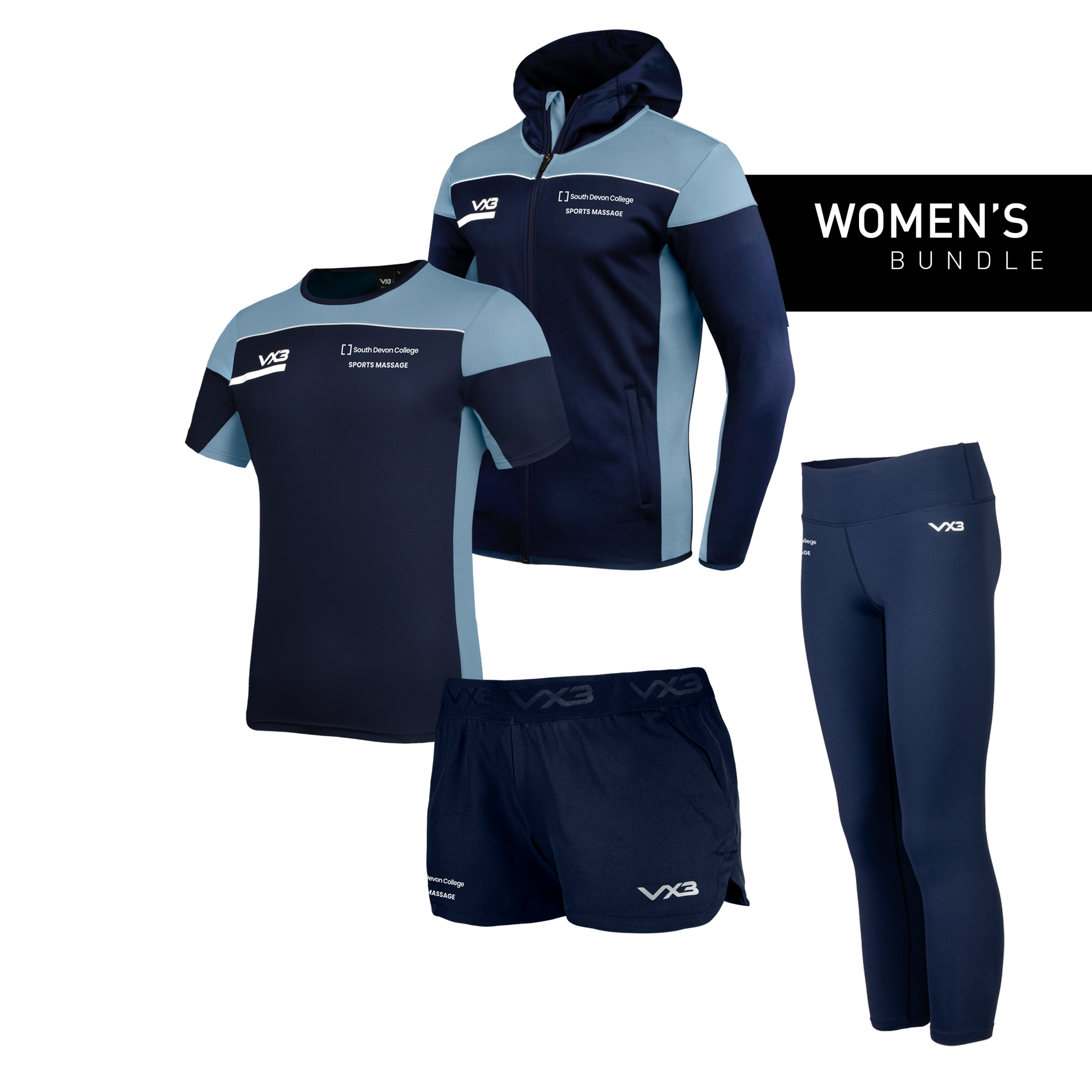 South Devon College - Sports Massage Women's Uniform Bundle