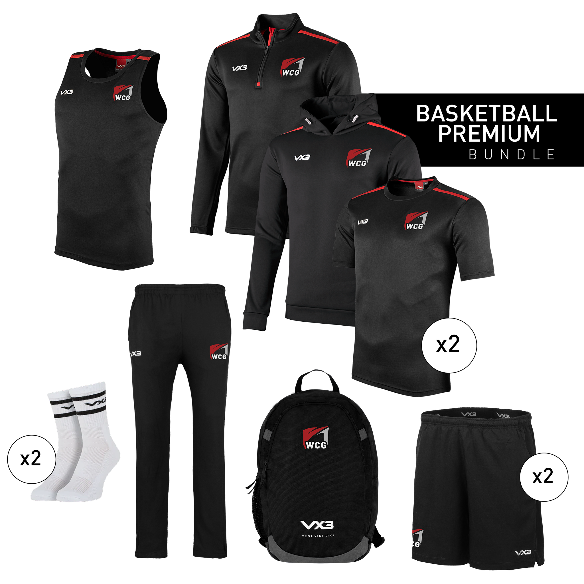 WCG Sport Basketball Premium Bundle