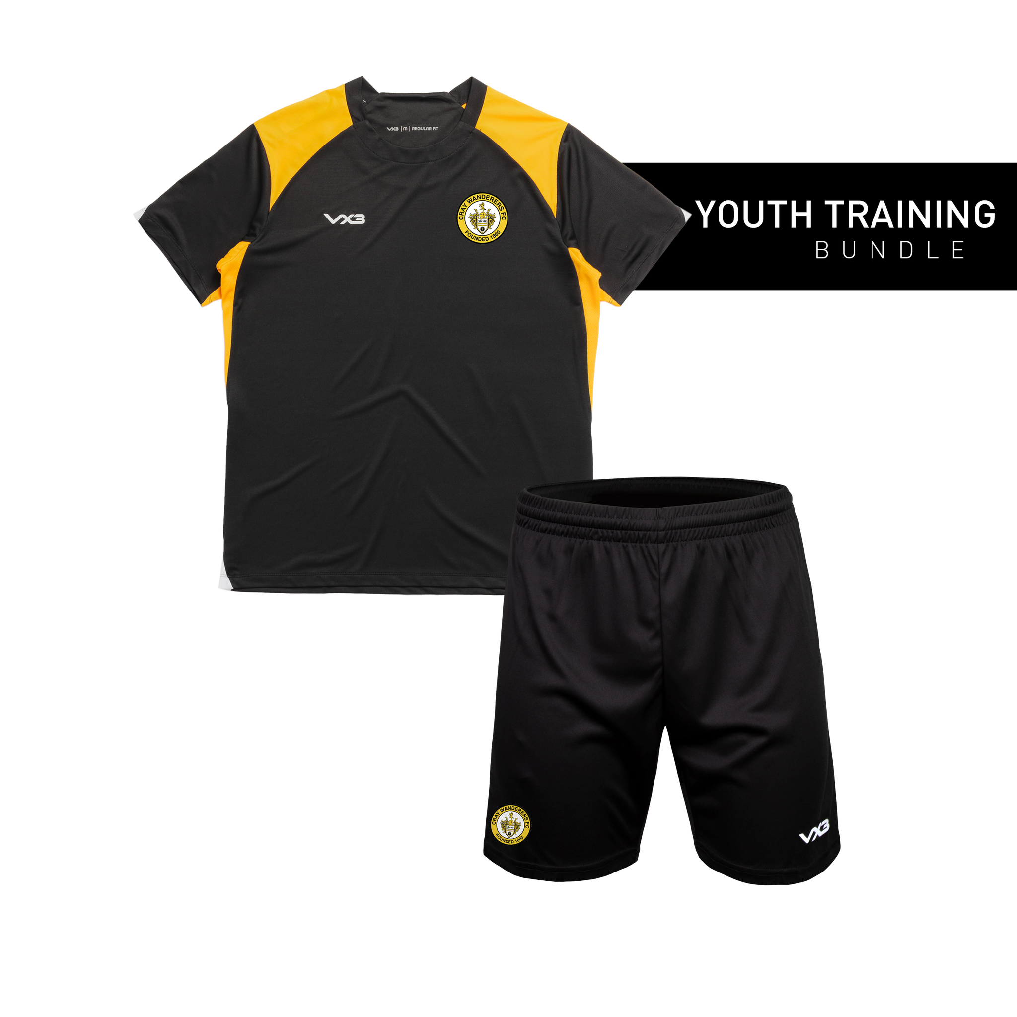 Cray Wanderers FC Players Youth Training Bundle