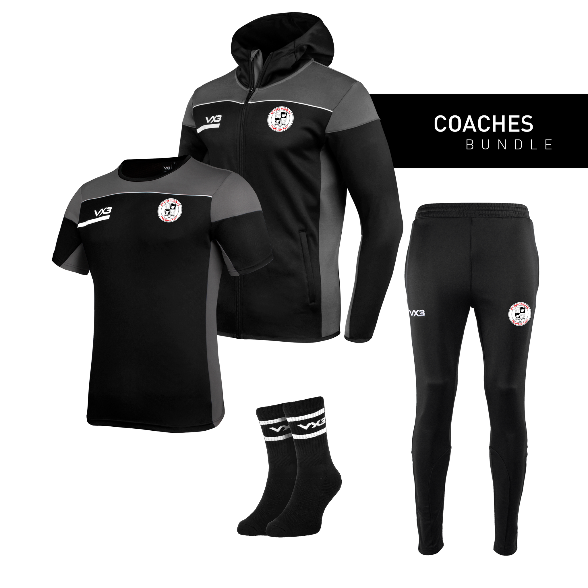 St Ives Town FC Coaches Match-Day Bundle