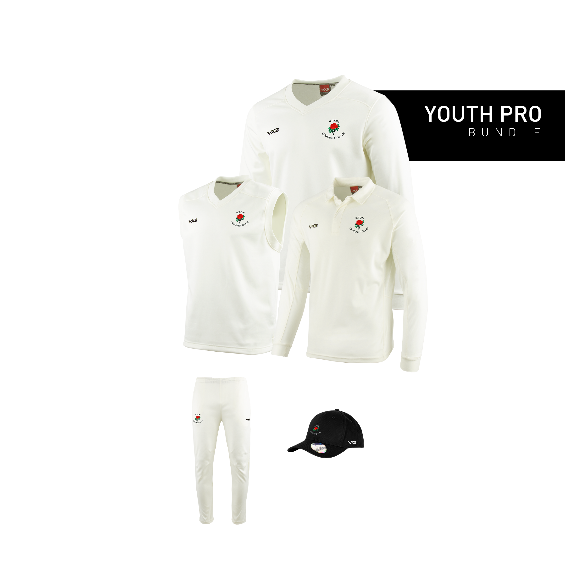 Ilton CC Cricket Youth Pro Bundle