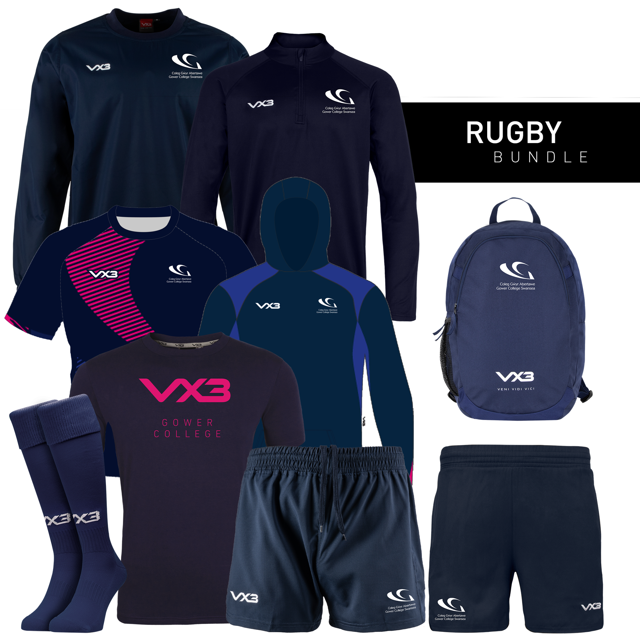 Gower College - Rugby Bundle