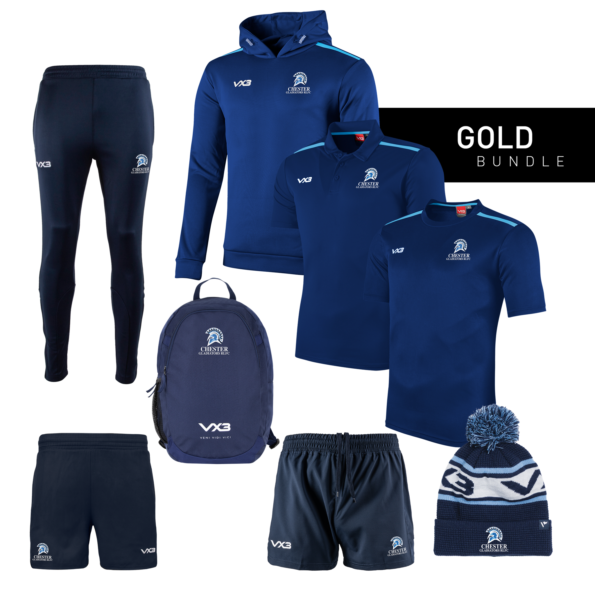 Chester Gladiators RLFC Gold Bundle