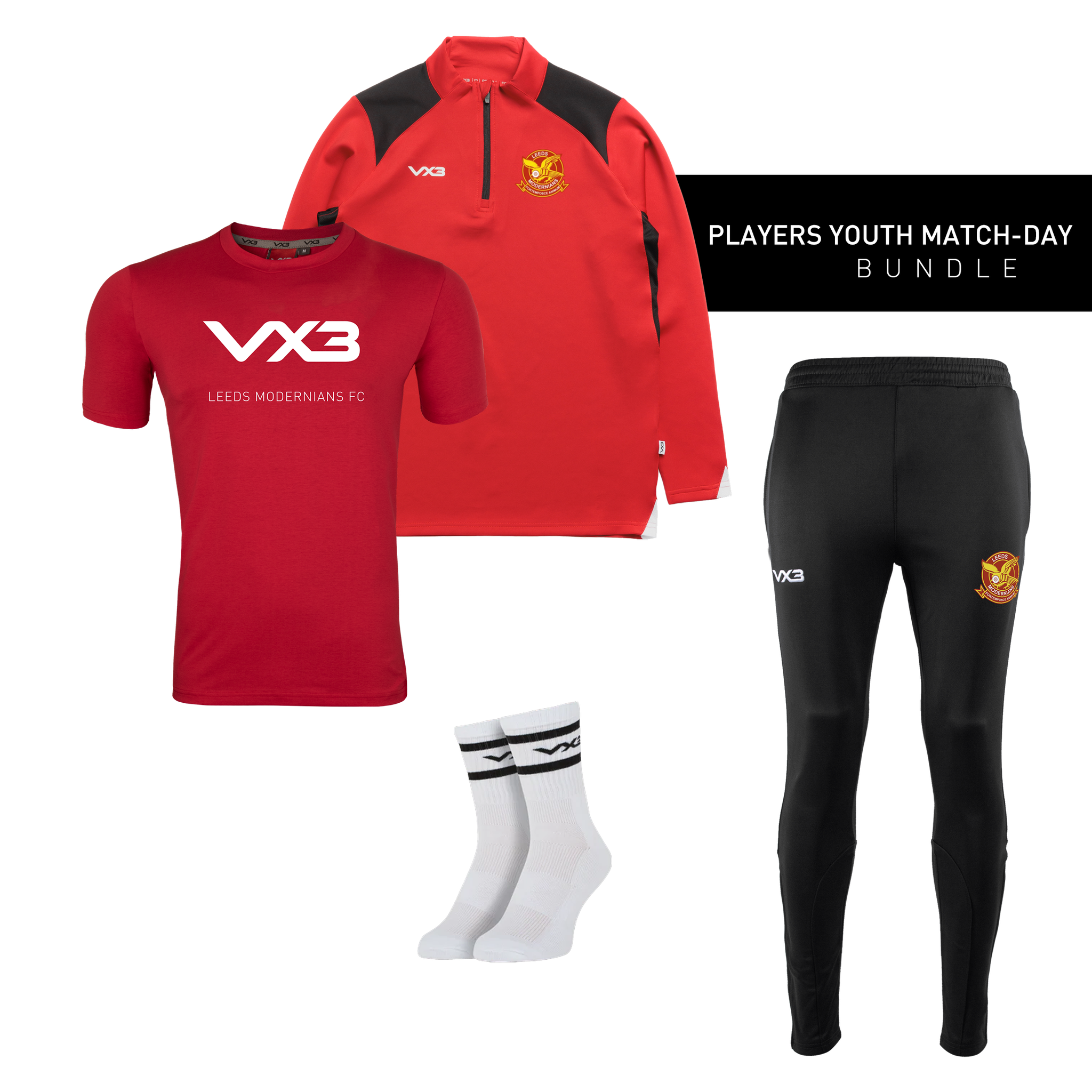 Leeds Modernians Youth Match-Day Bundle