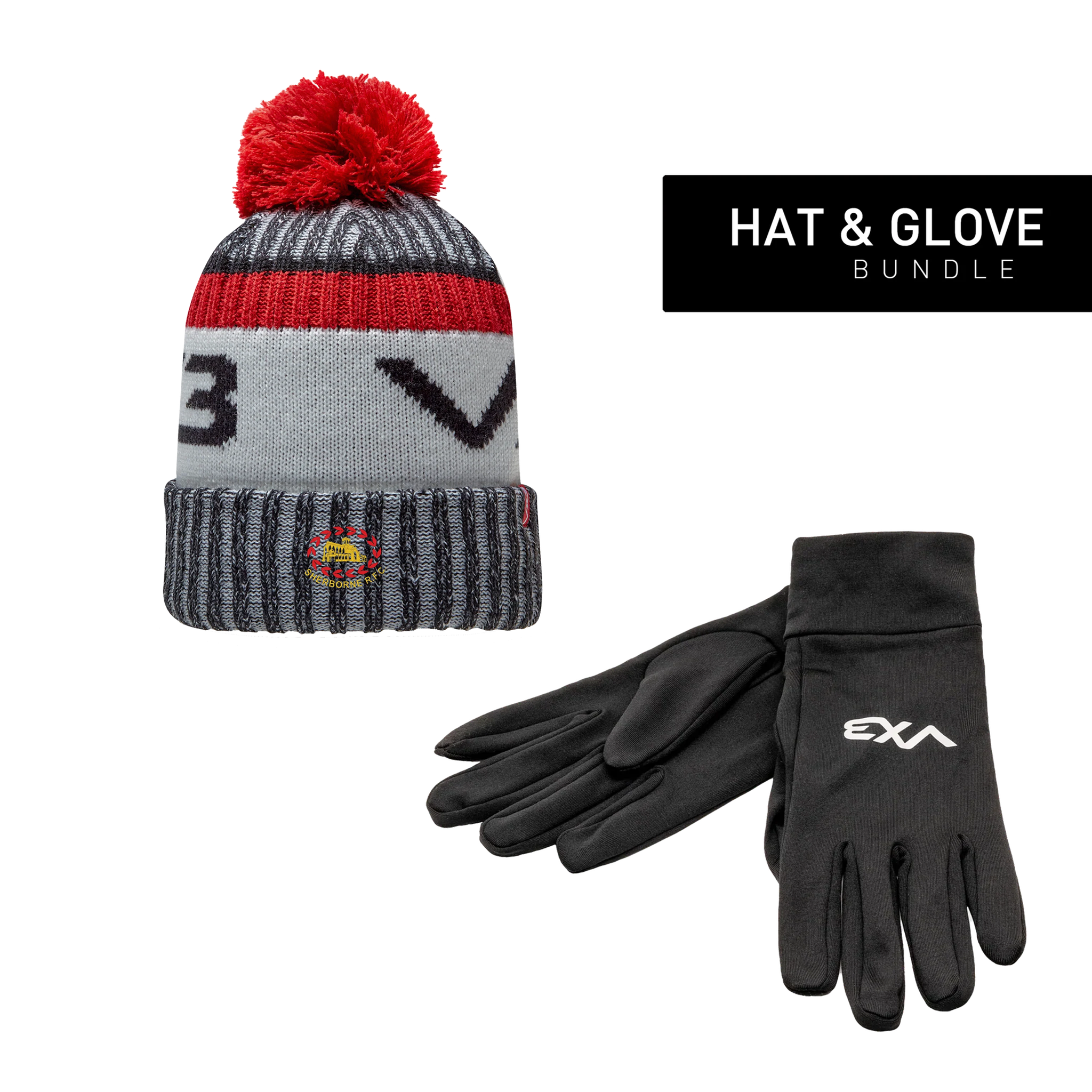 Sherborne RFC (Youth) - Hat & Glove Bundle