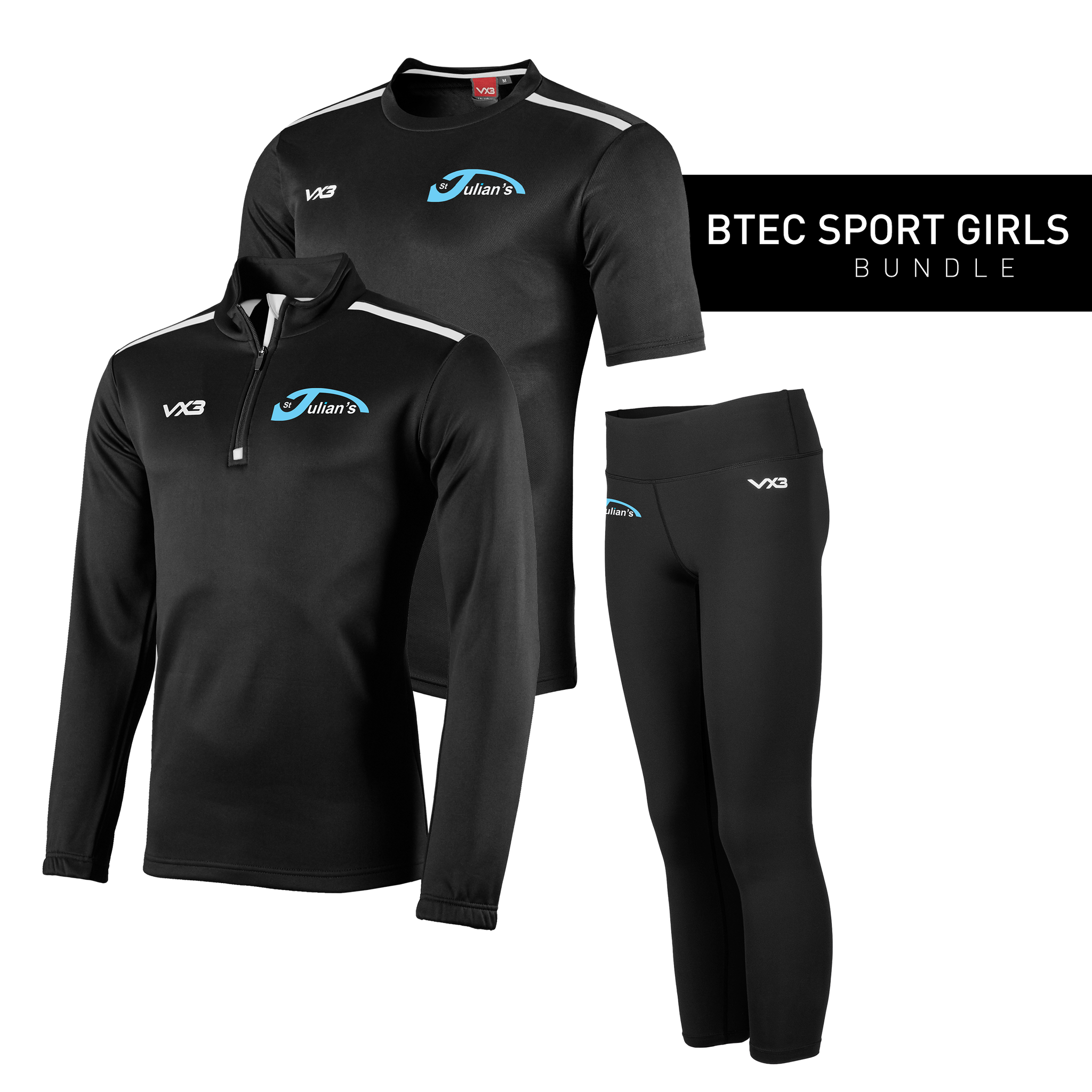 St Julians School - BTEC Sport Girls Bundle (Youth Sizing)