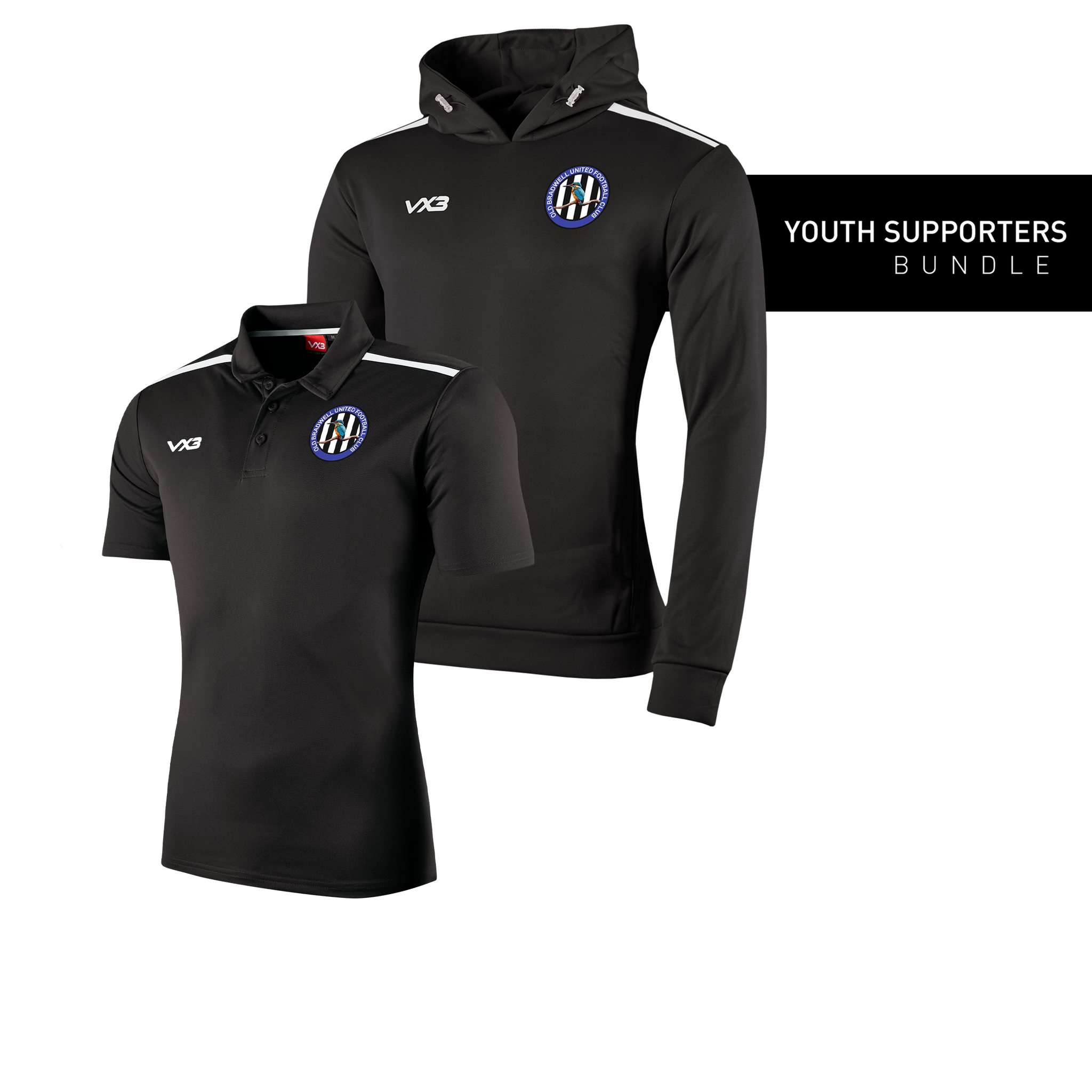 Old Bradwell United FC Youth Supporters Bundle