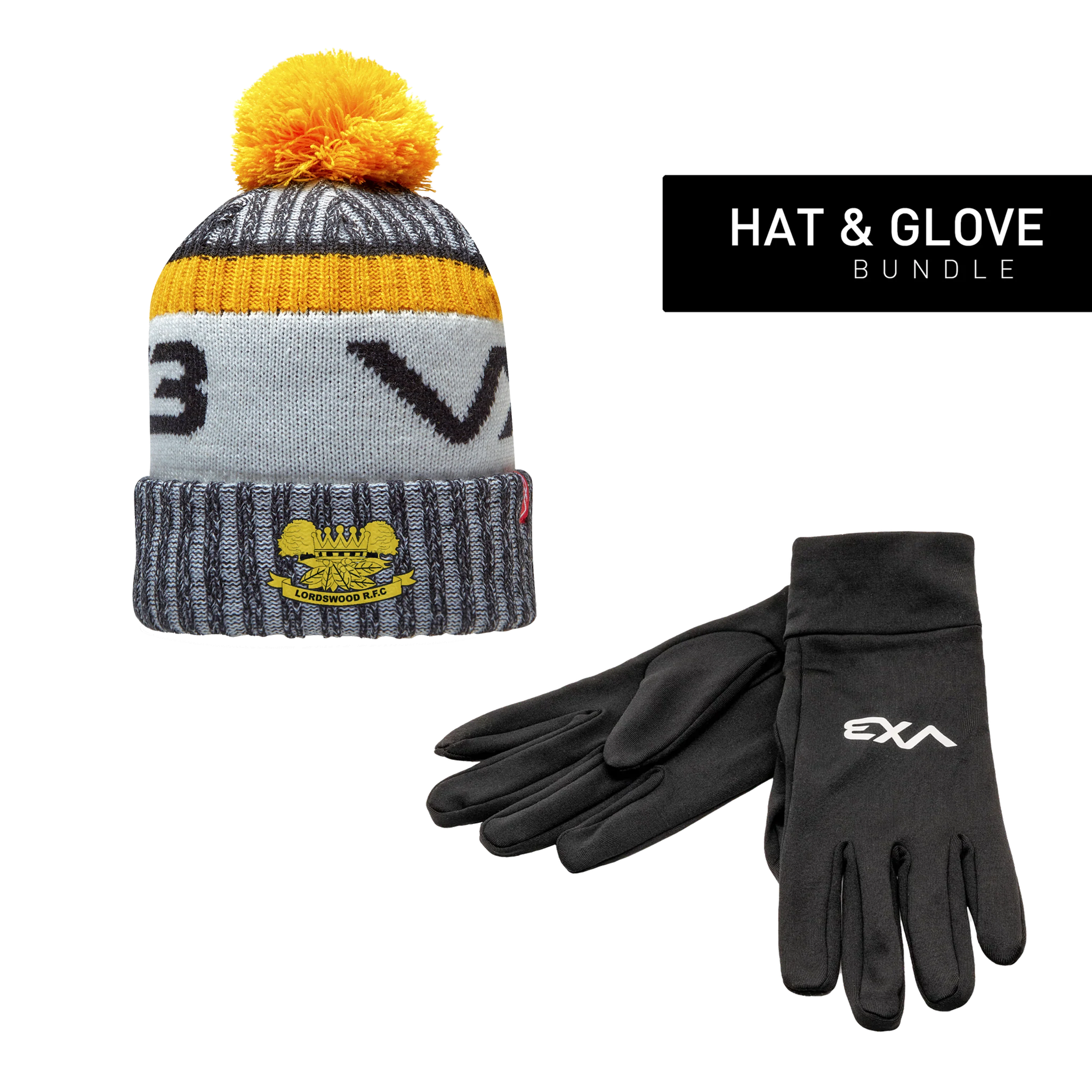 Lordswood RFC (Youth) - Hat & Glove Bundle