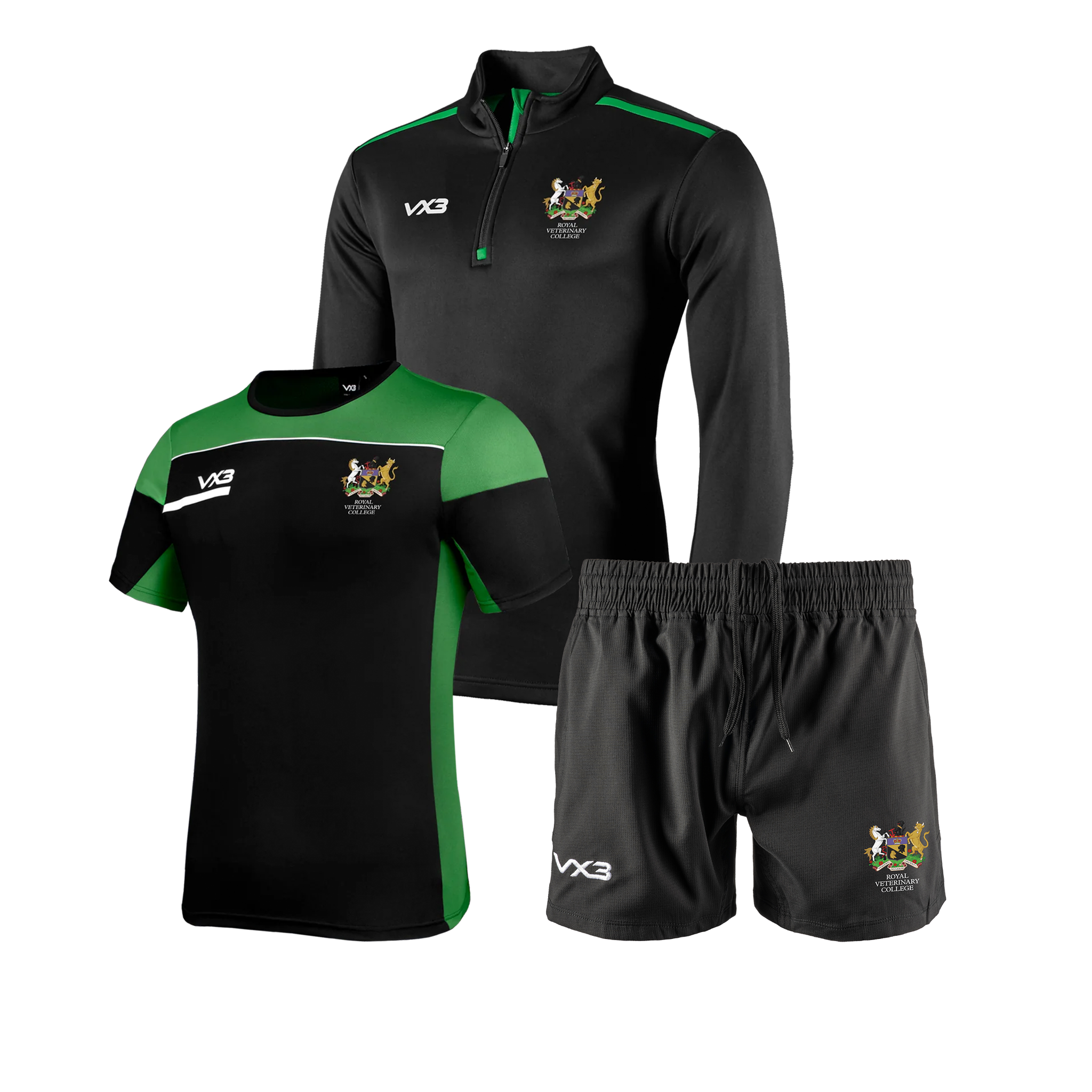 Royal Veterinary College RFC Quarter Zip Bundle
