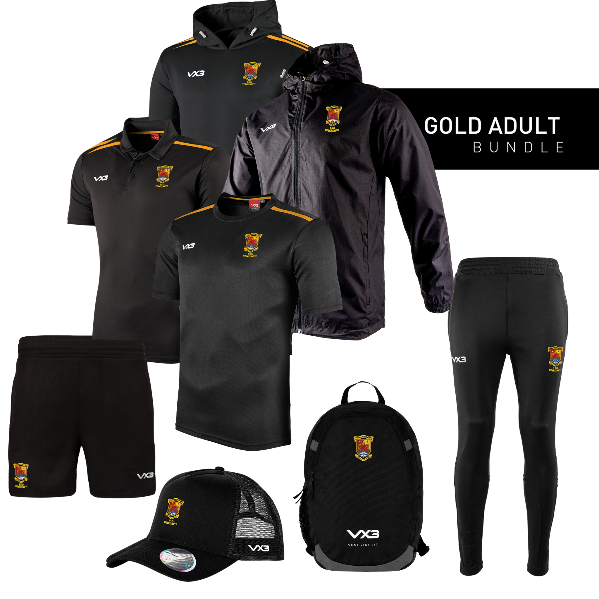 Carmarthen Quins RFC Gold Bundle
