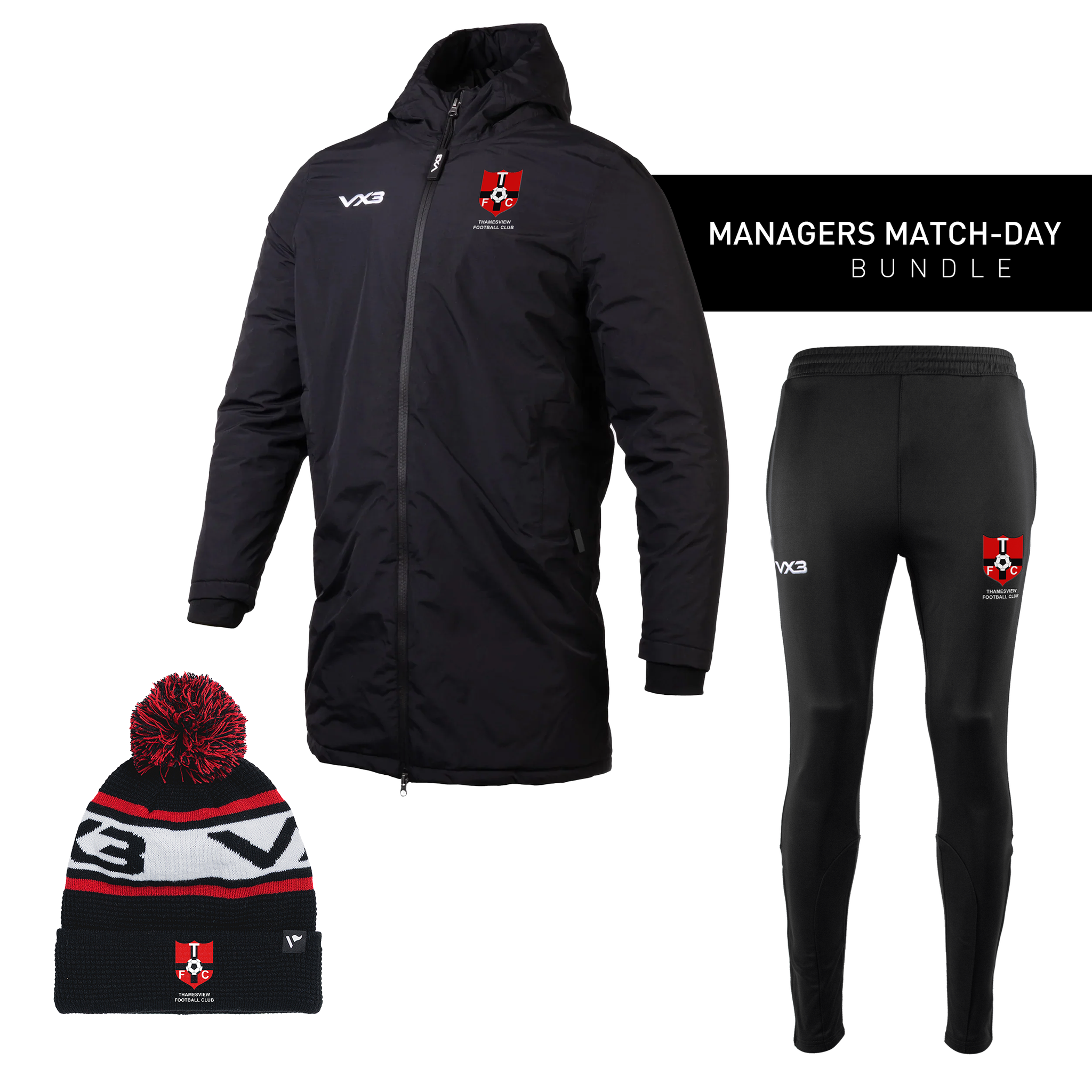 Thamesview FC Managers Match-Day Bundle