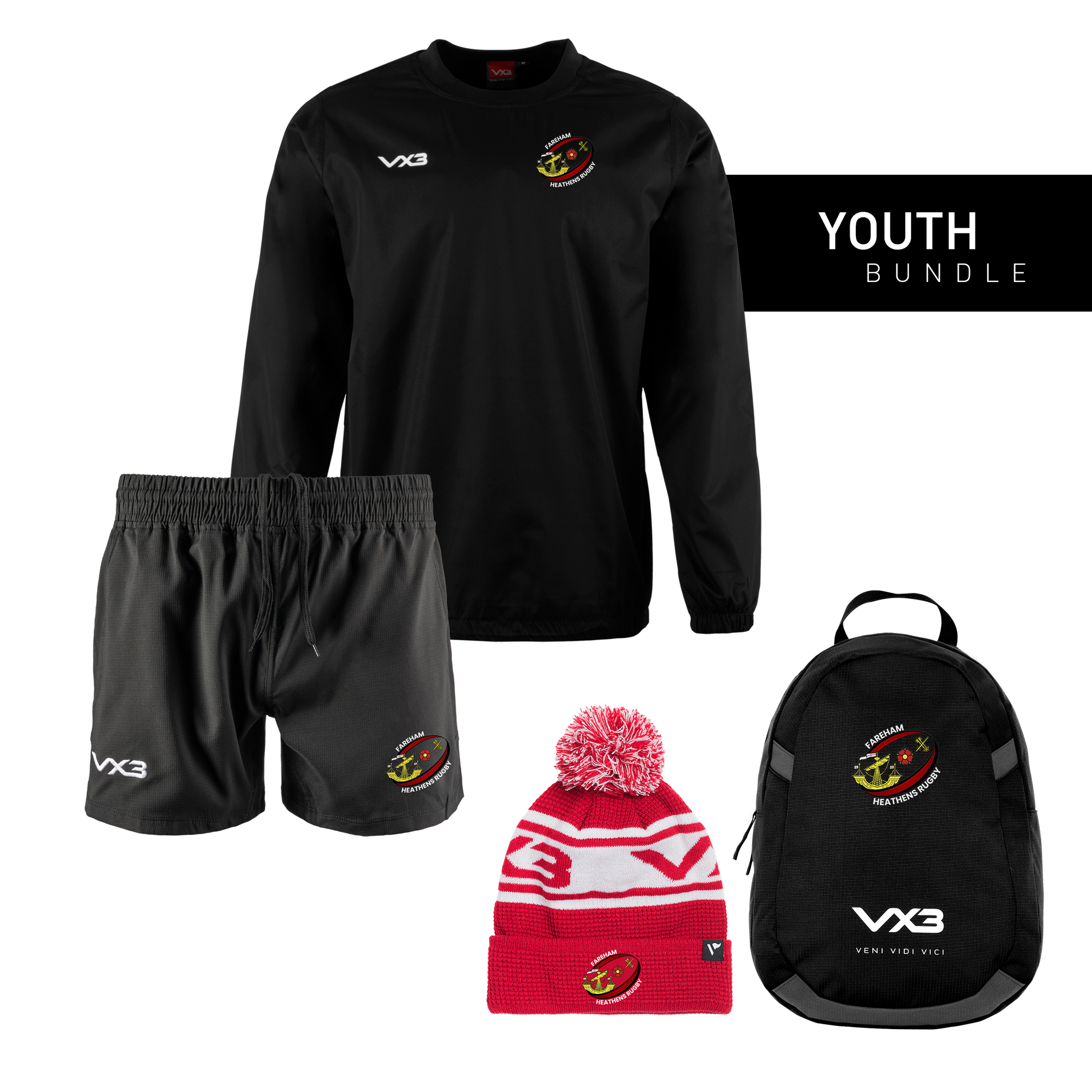 Fareham Heathens Rugby Youth Bundle