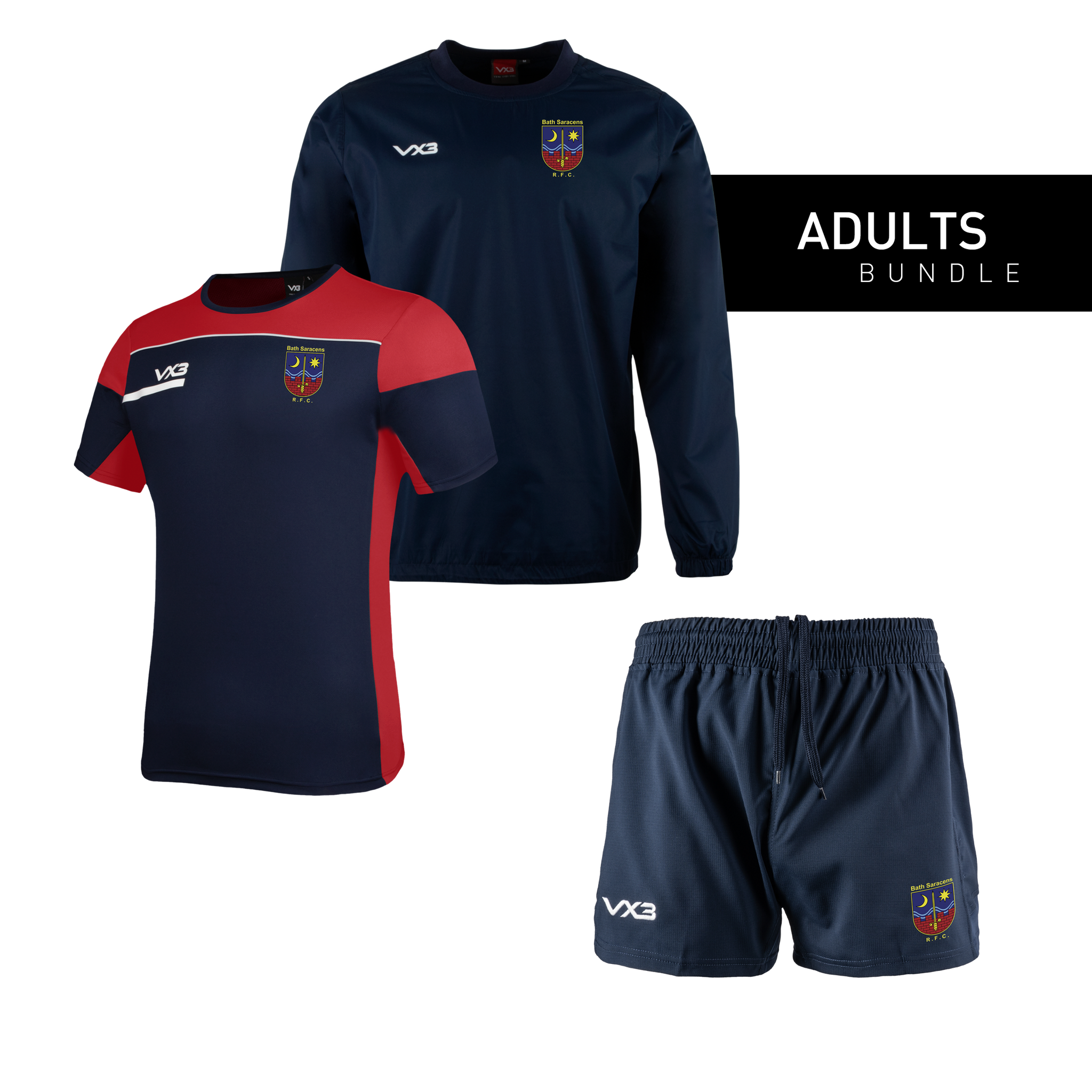Bath Saracens RFC Adults Bundle
