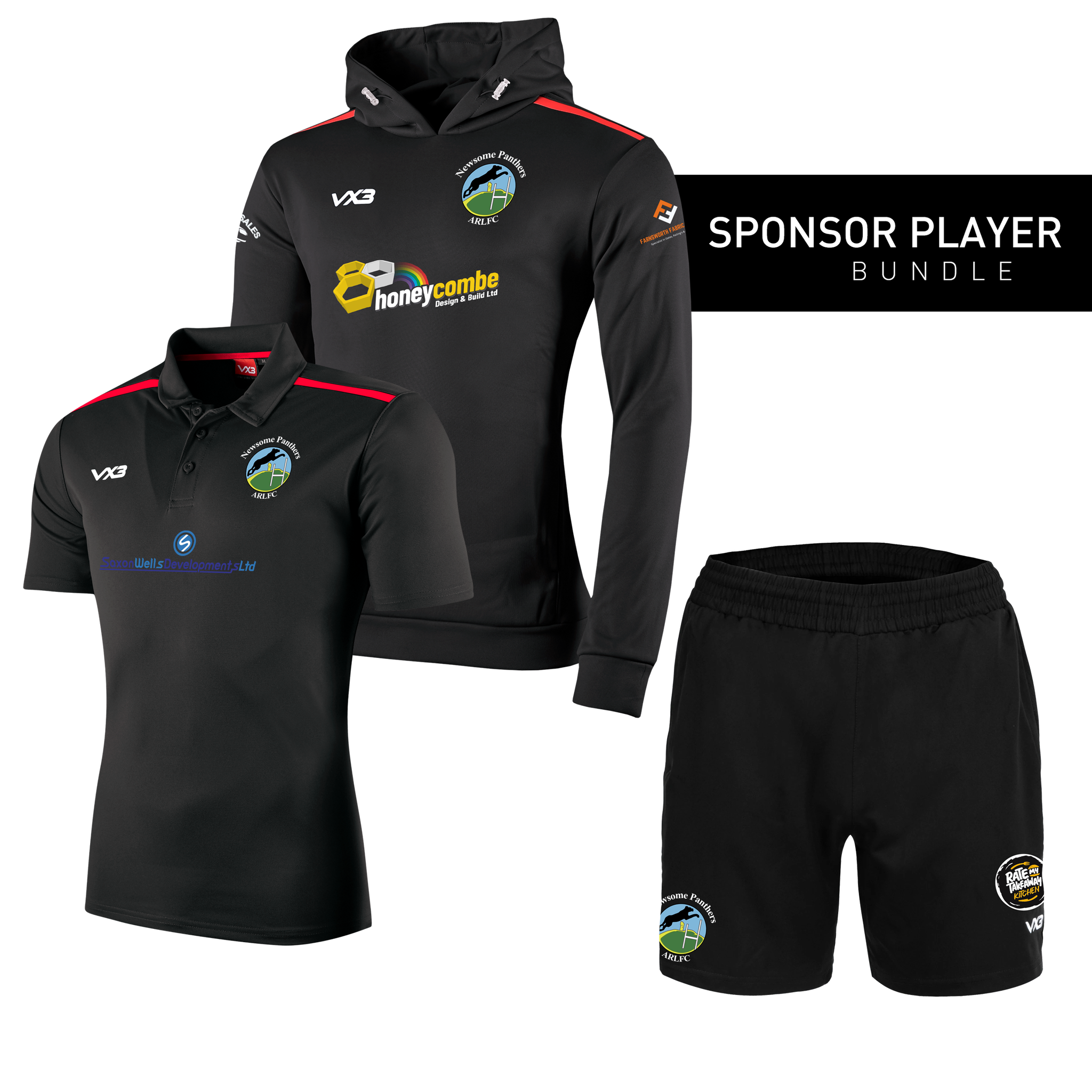 Newsome Panthers Sponsor Player Bundle