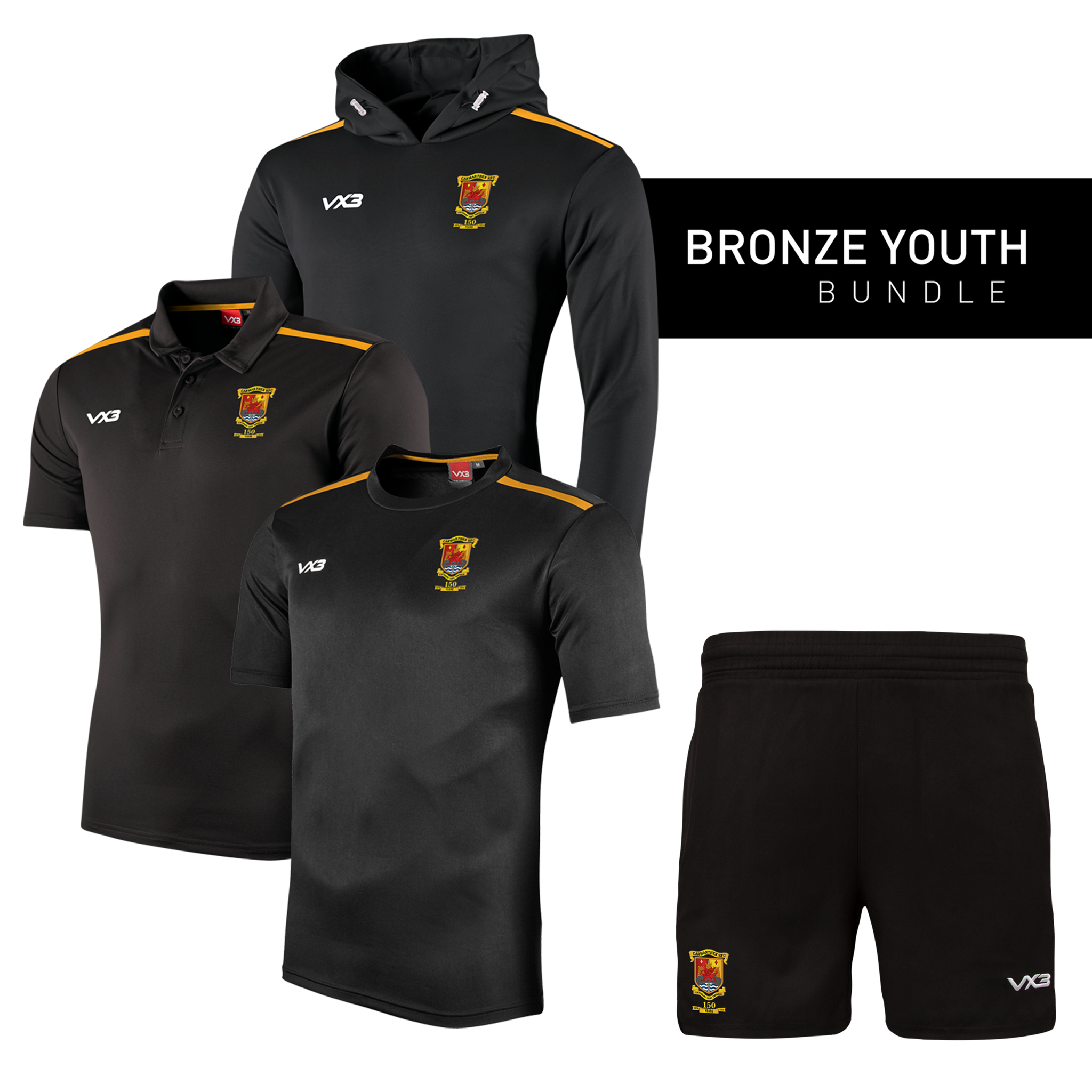 Carmarthen Quins RFC Bronze Youth Bundle