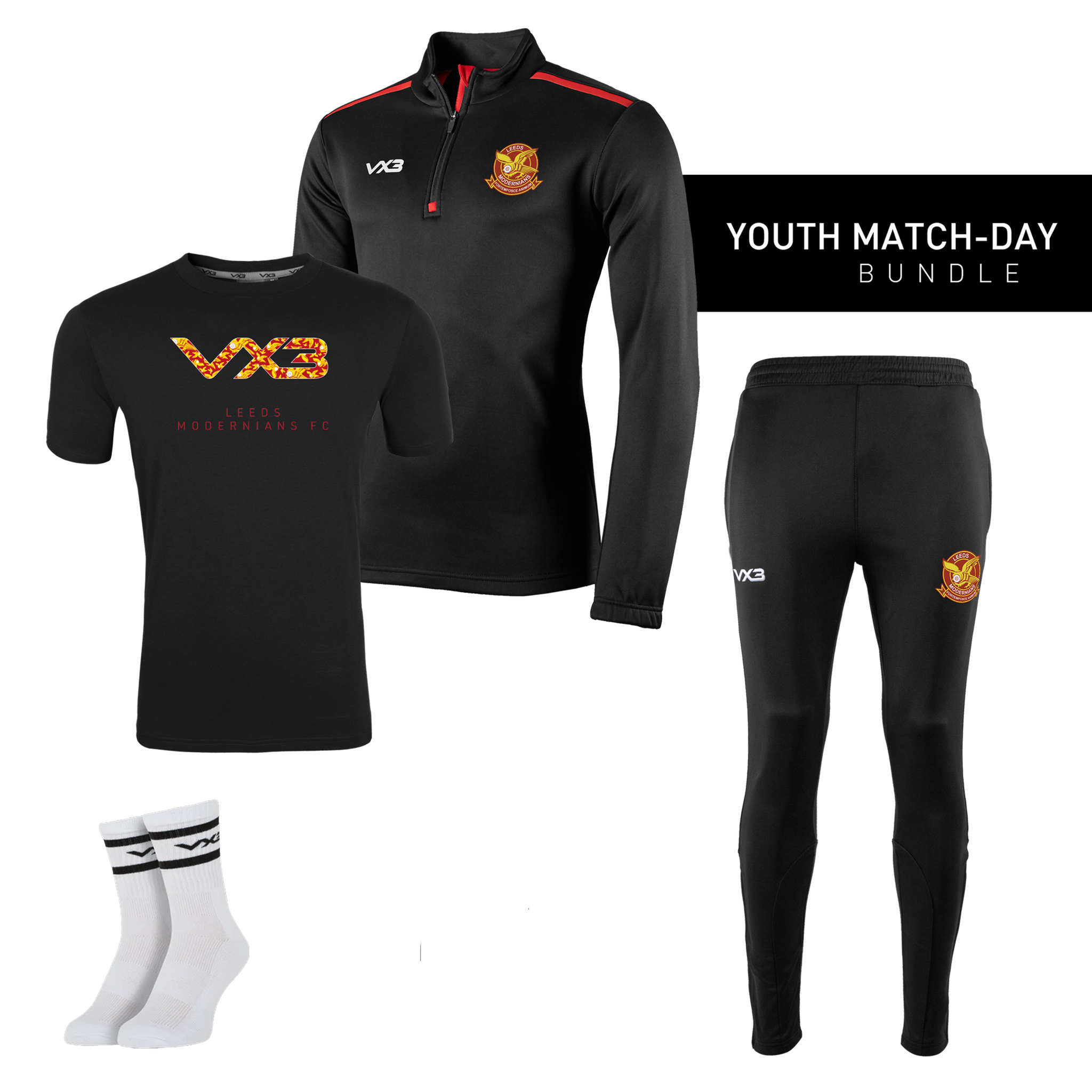 Leeds Modernians Youth Match-Day Bundle
