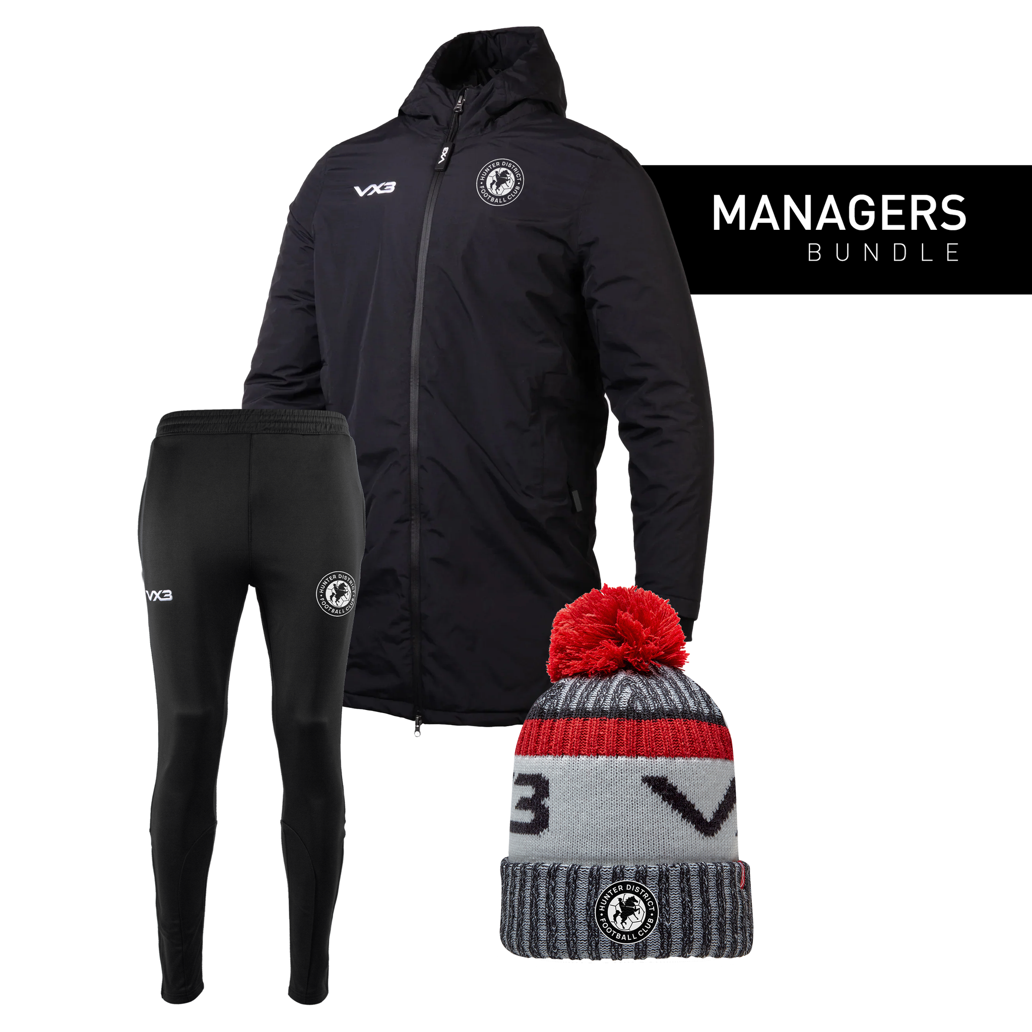 Hunter District FC - Managers Bundle