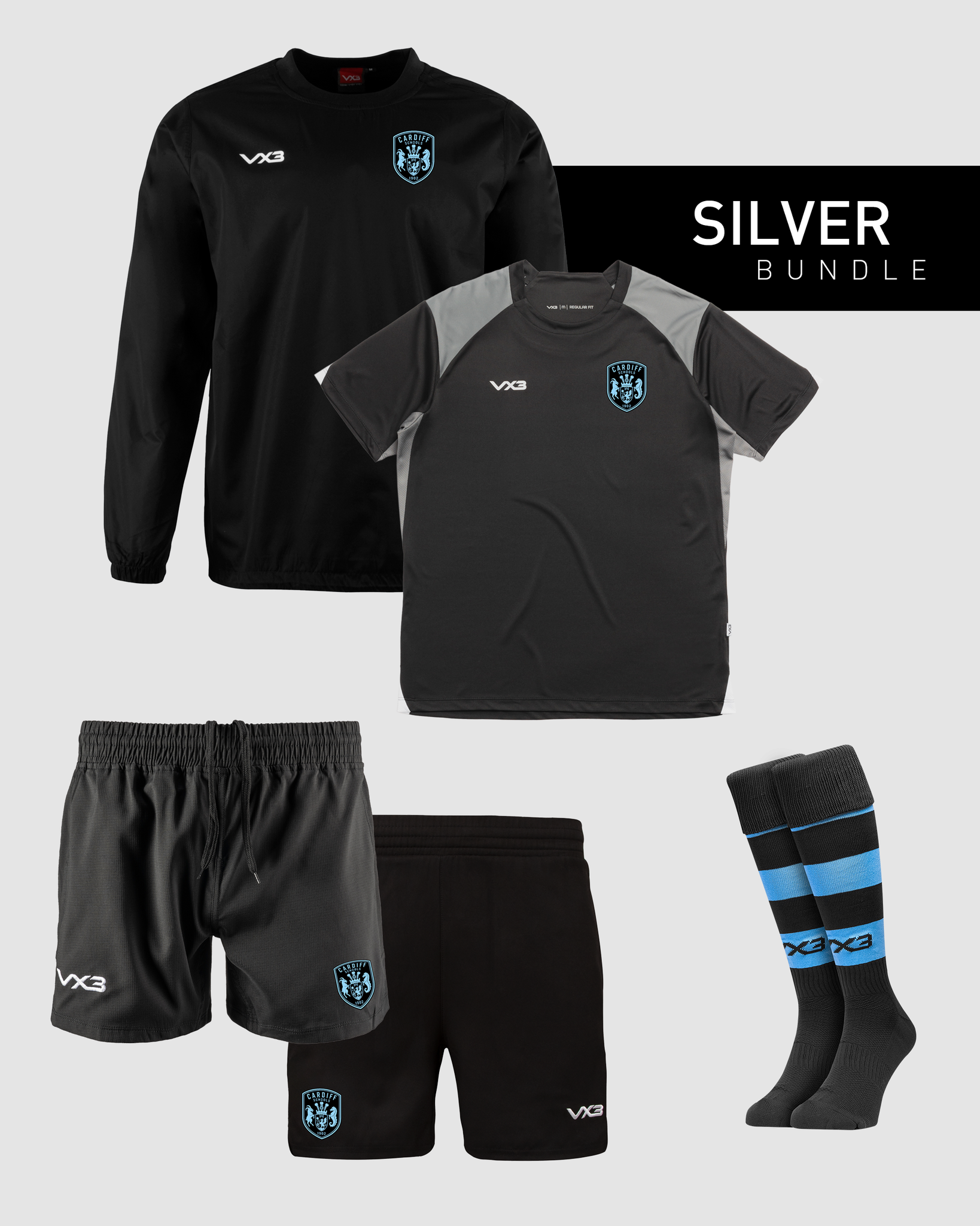 Cardiff Schools Rugby Silver Bundle