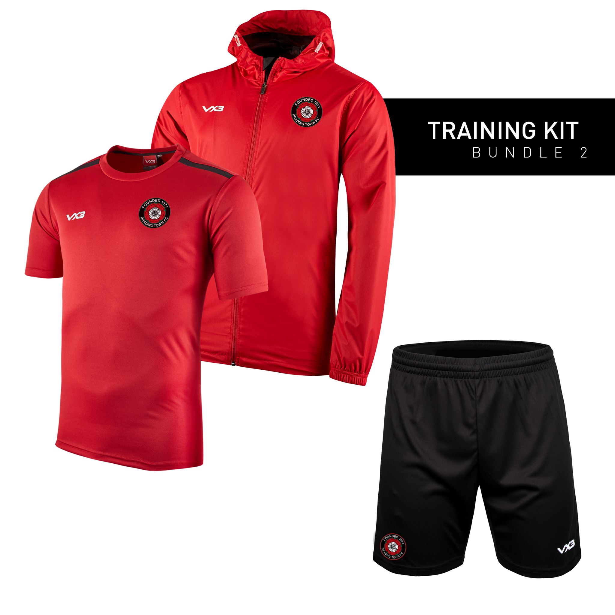Brading Town FC Training Kit Bundle 2
