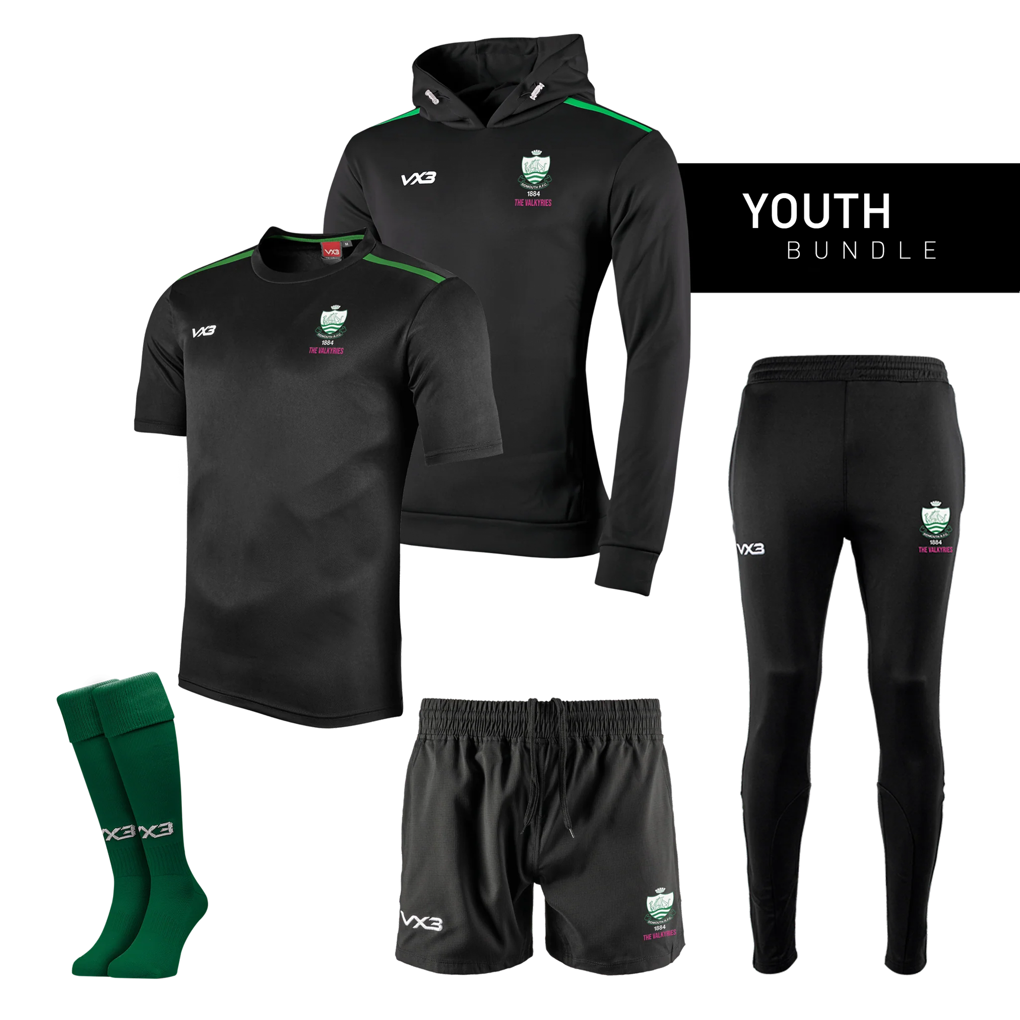 Sidmouth RFC Womens (The Valkyries) Youth Bundle