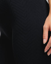 Spira Seamless Bra and Cycle Short Set Black