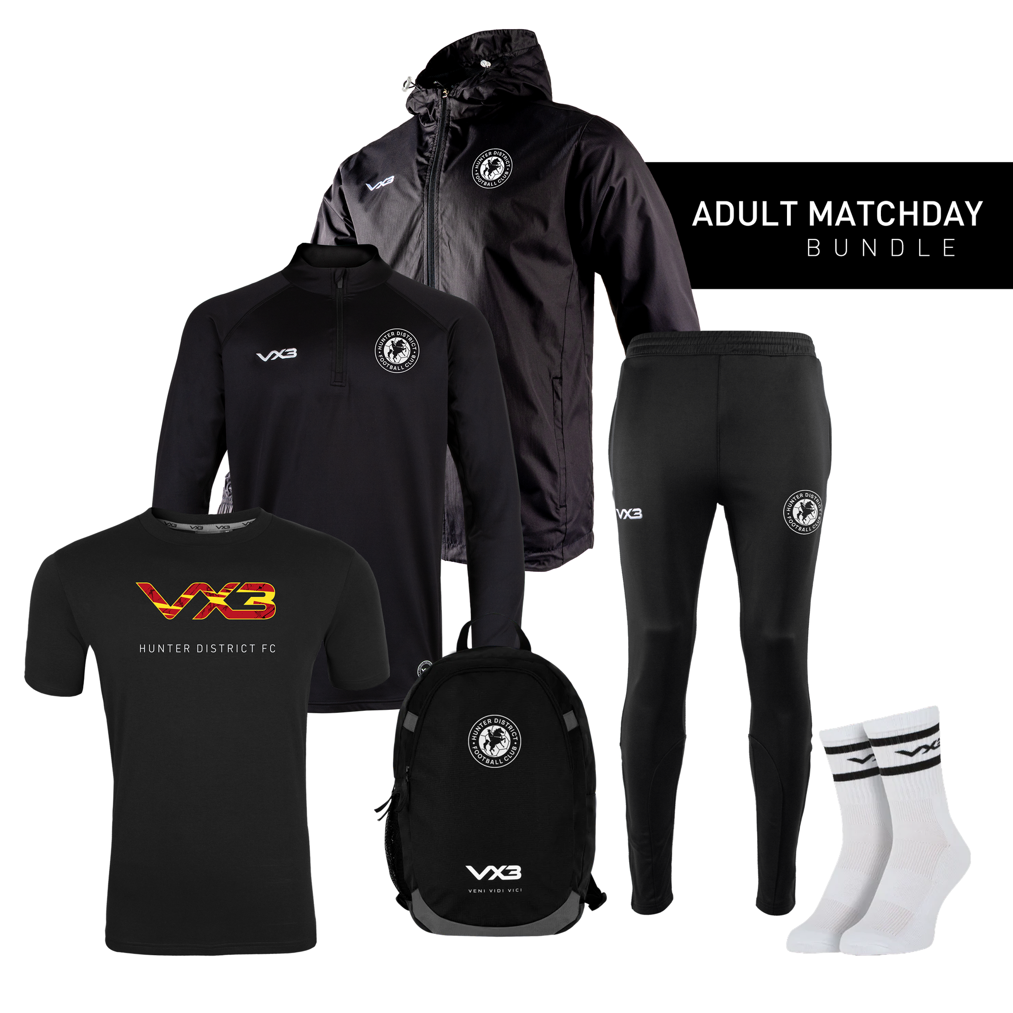 Hunter District FC - Adult Matchday Bundle