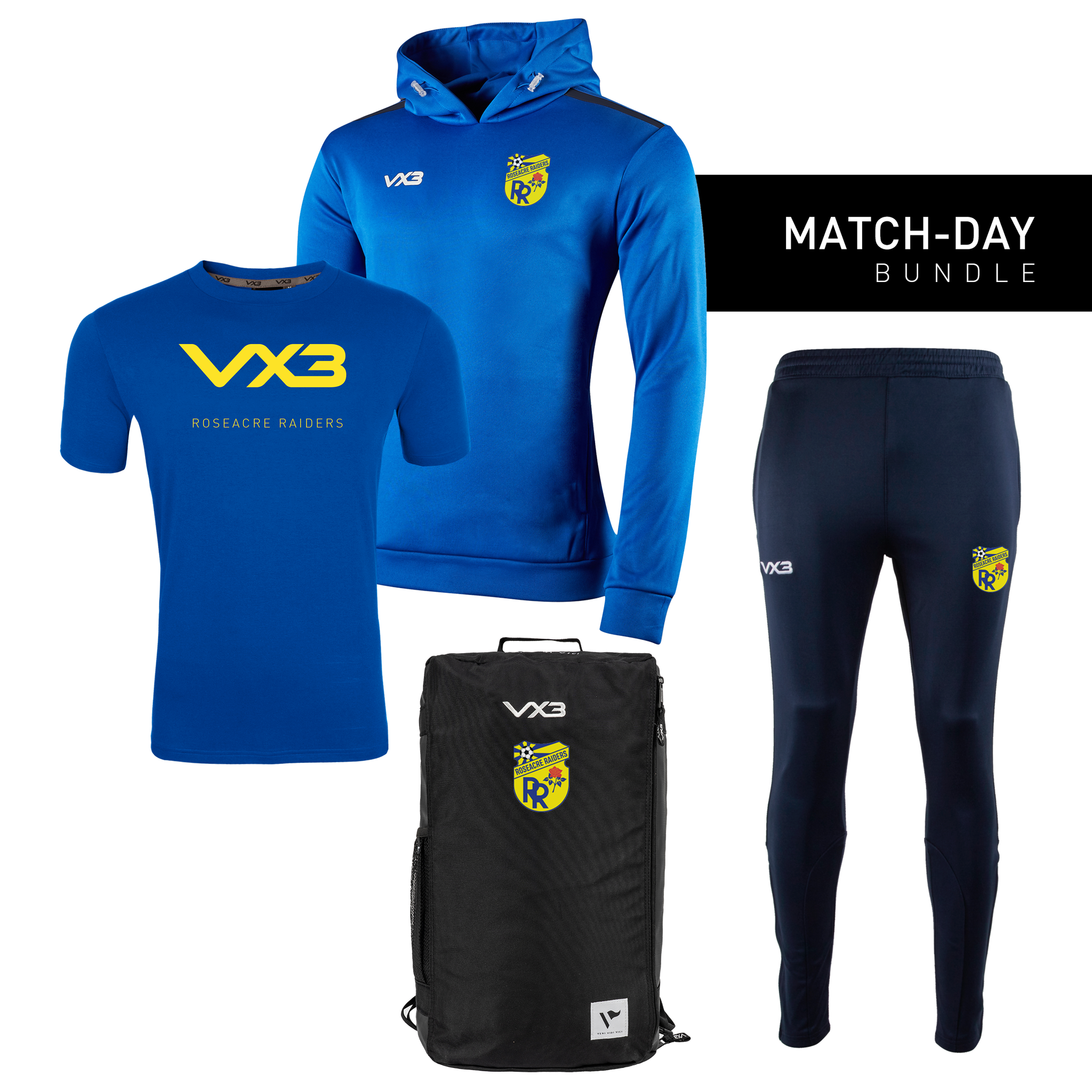 Roseacre Raiders FC Players Match-Day Bundle