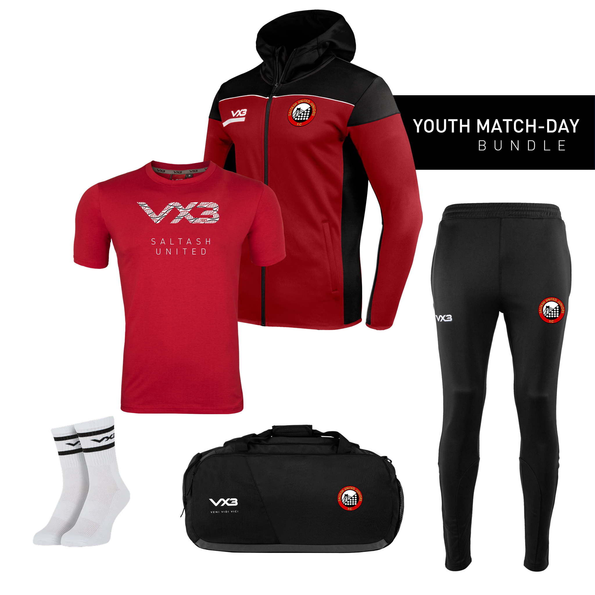 Saltash United Juniors Youth Match Day Bundle
