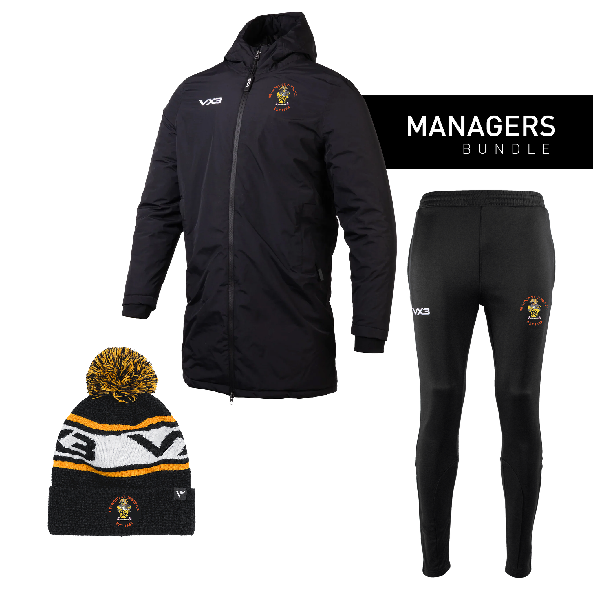 Heywood St James FC Managers Bundle