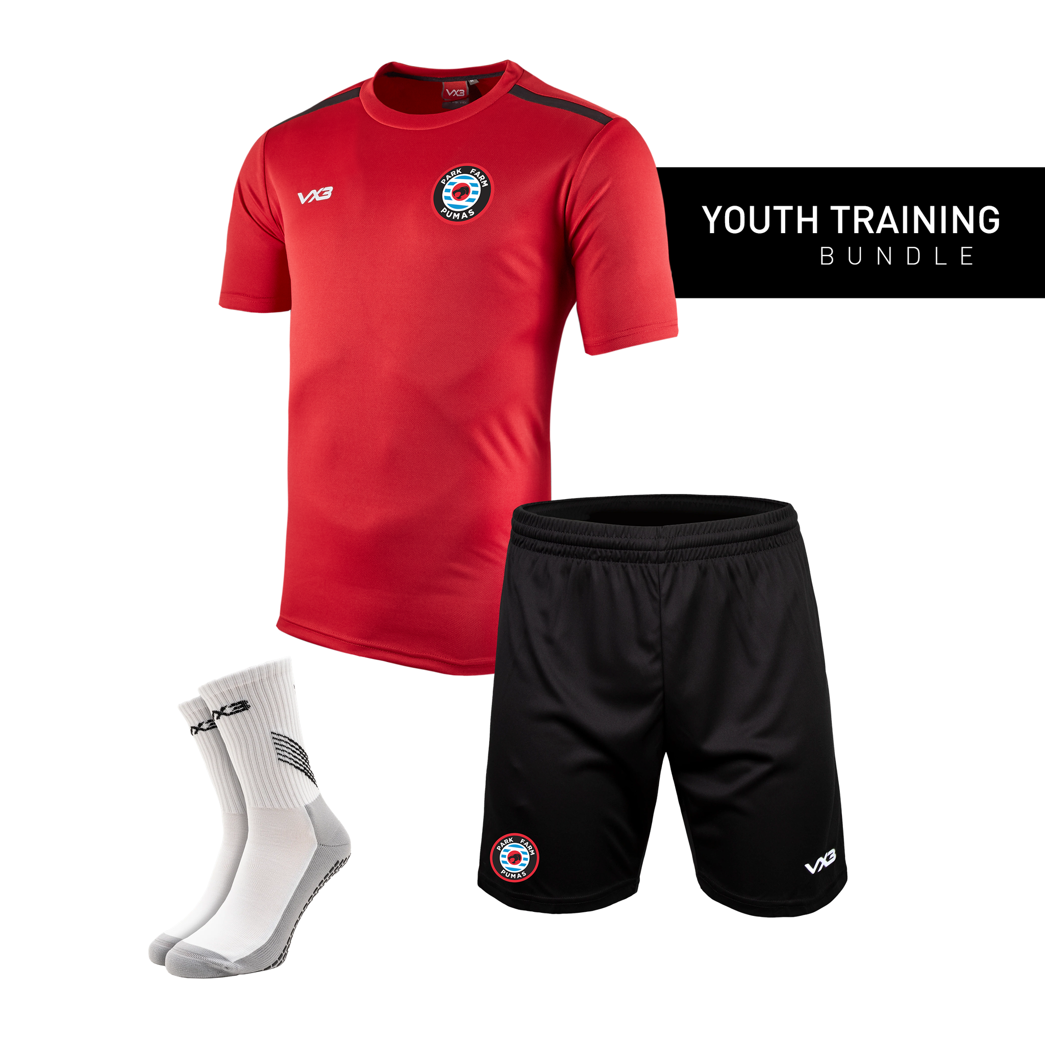 Park Farm Pumas FC Youth Training Bundle