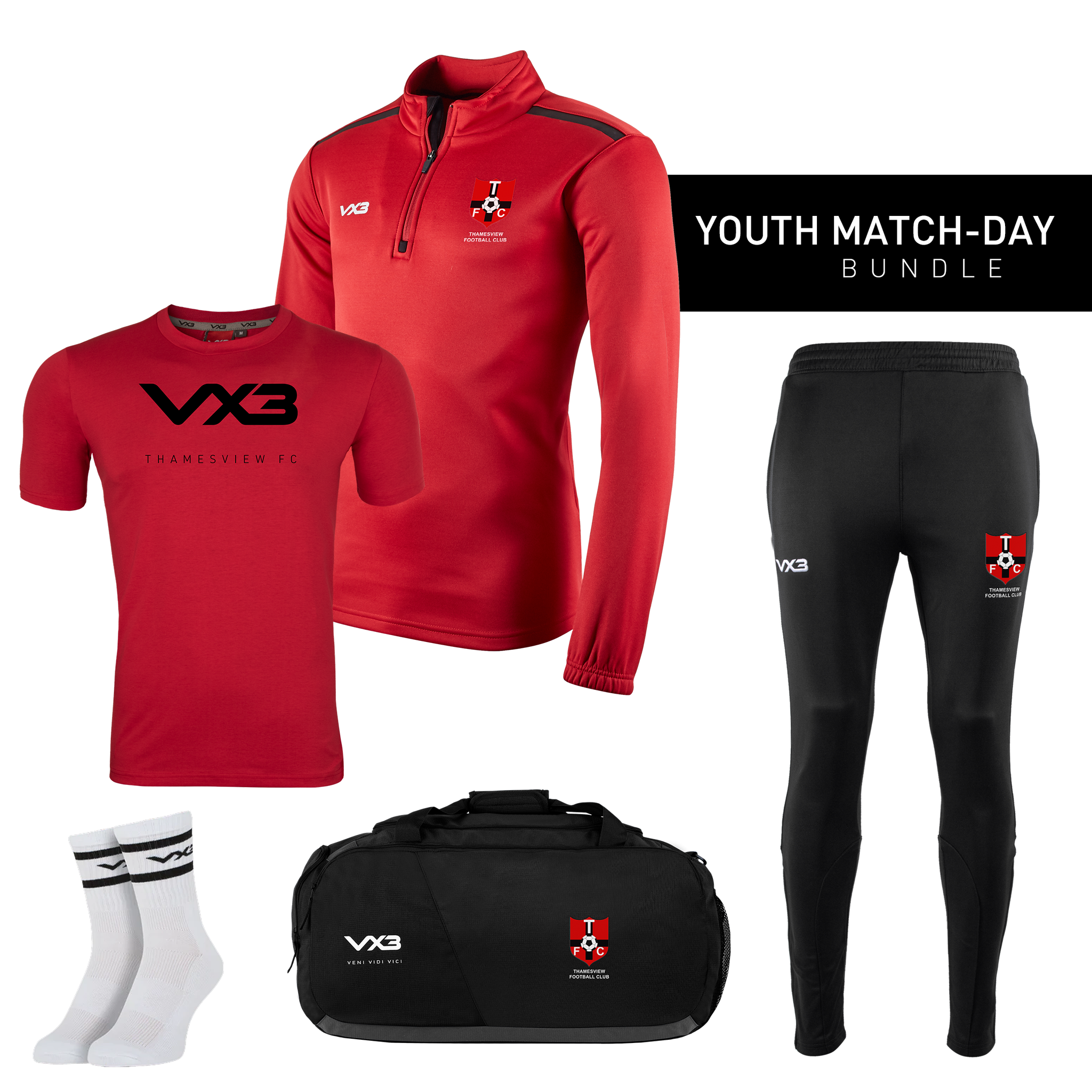 Thamesview FC Youth Match-Day Bundle