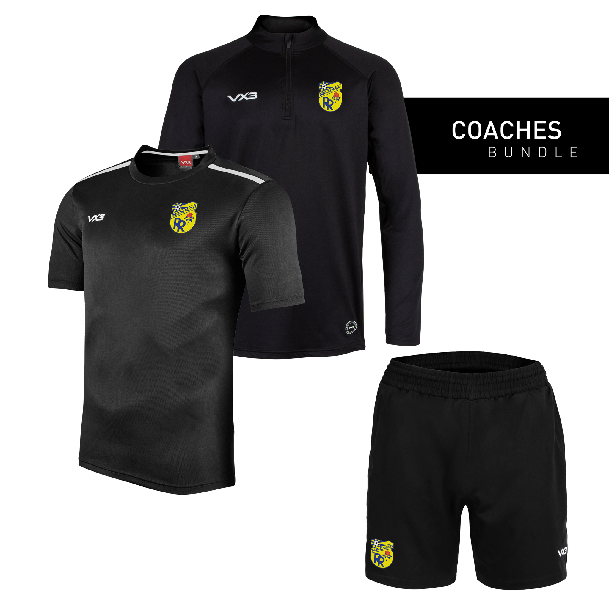 Roseacre Raiders FC Coaches Bundle