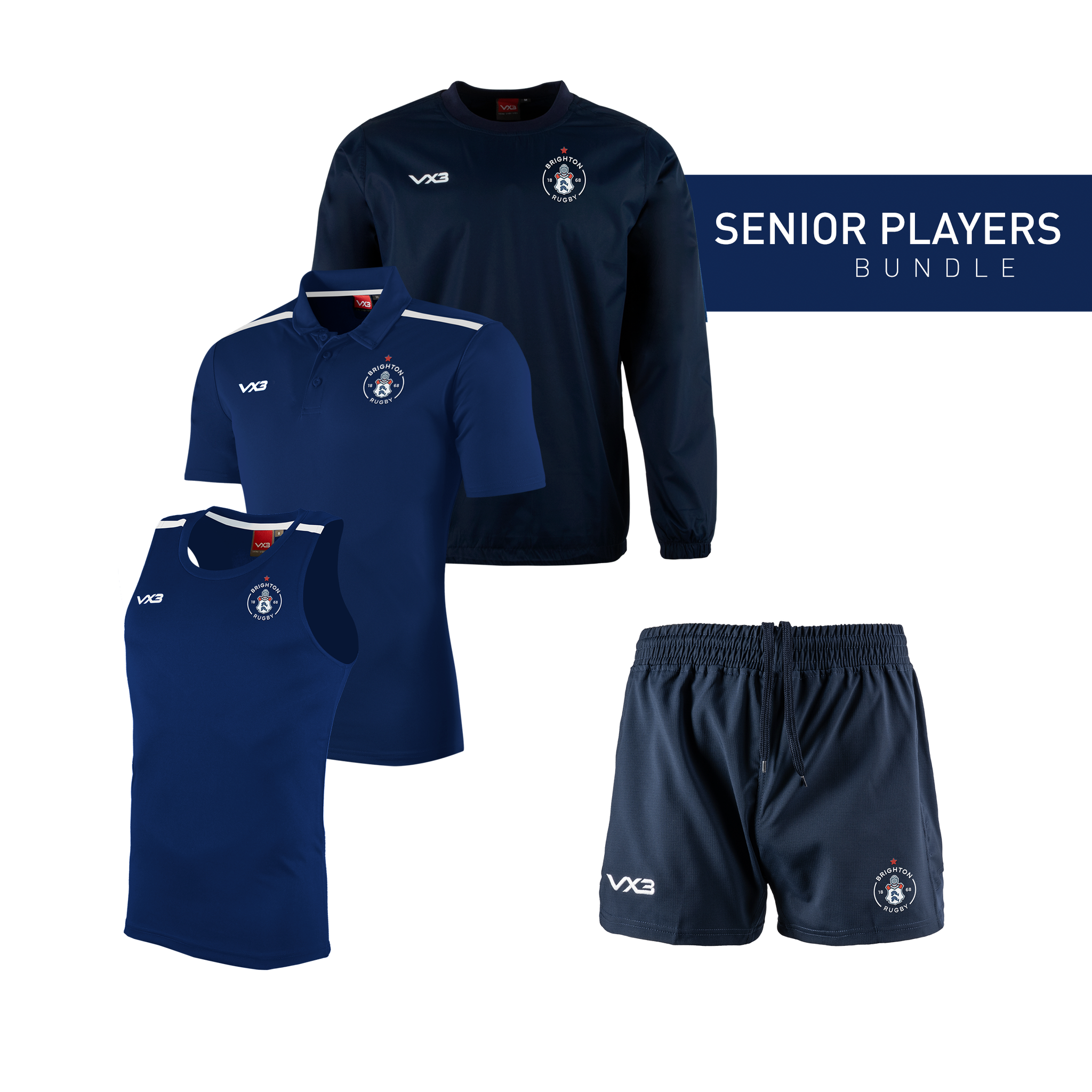 Brighton Football Club (R.F.U.) Senior Players Bundle
