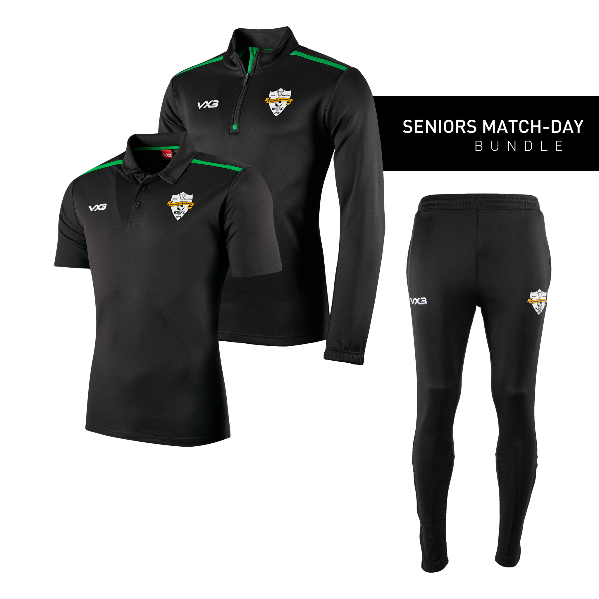 Watcombe Wanderers FC Seniors Match Day Bundle