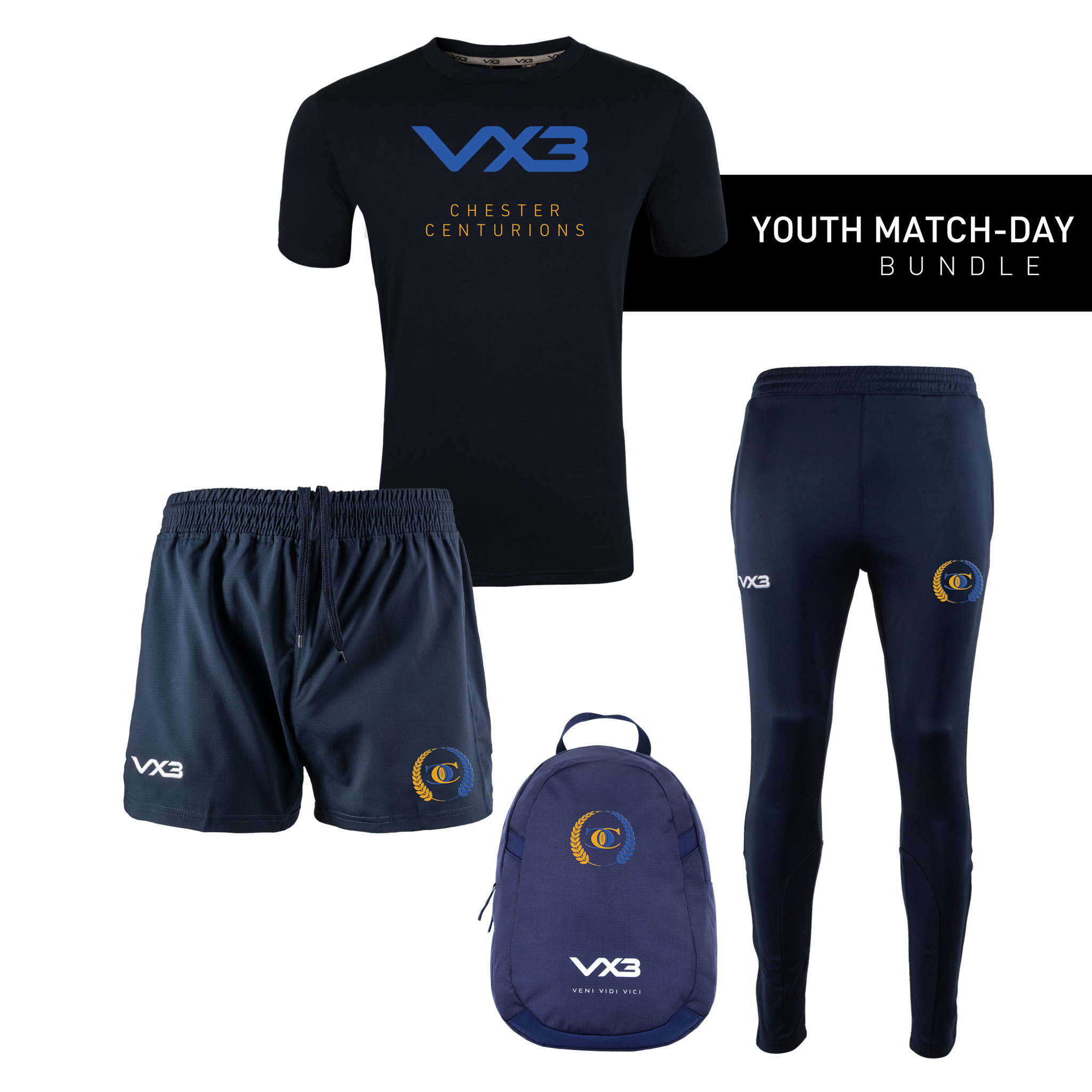 Chester Centurions RUFC Youth Match-Day Bundle