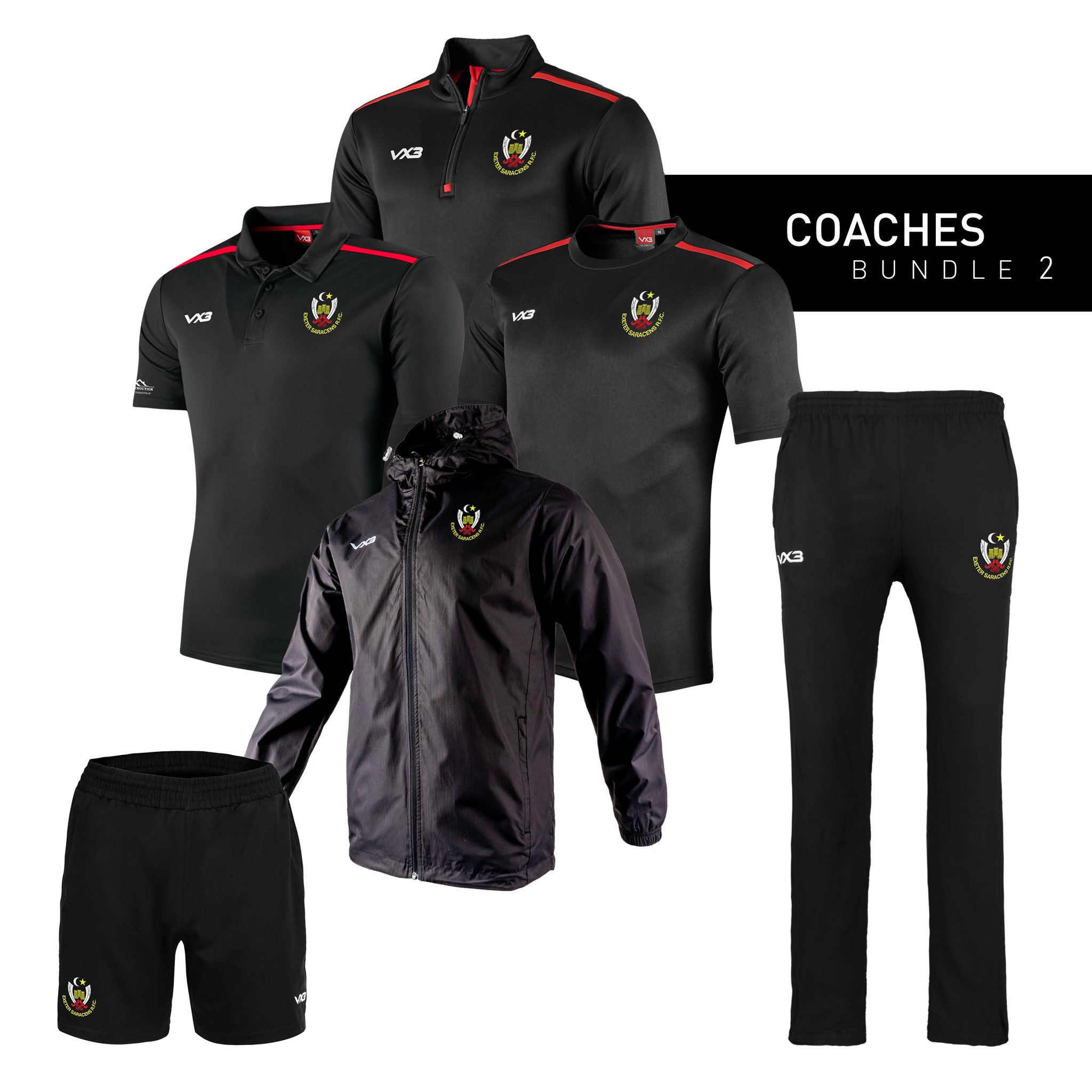 Exeter Saracens RFC Coaches Bundle 2