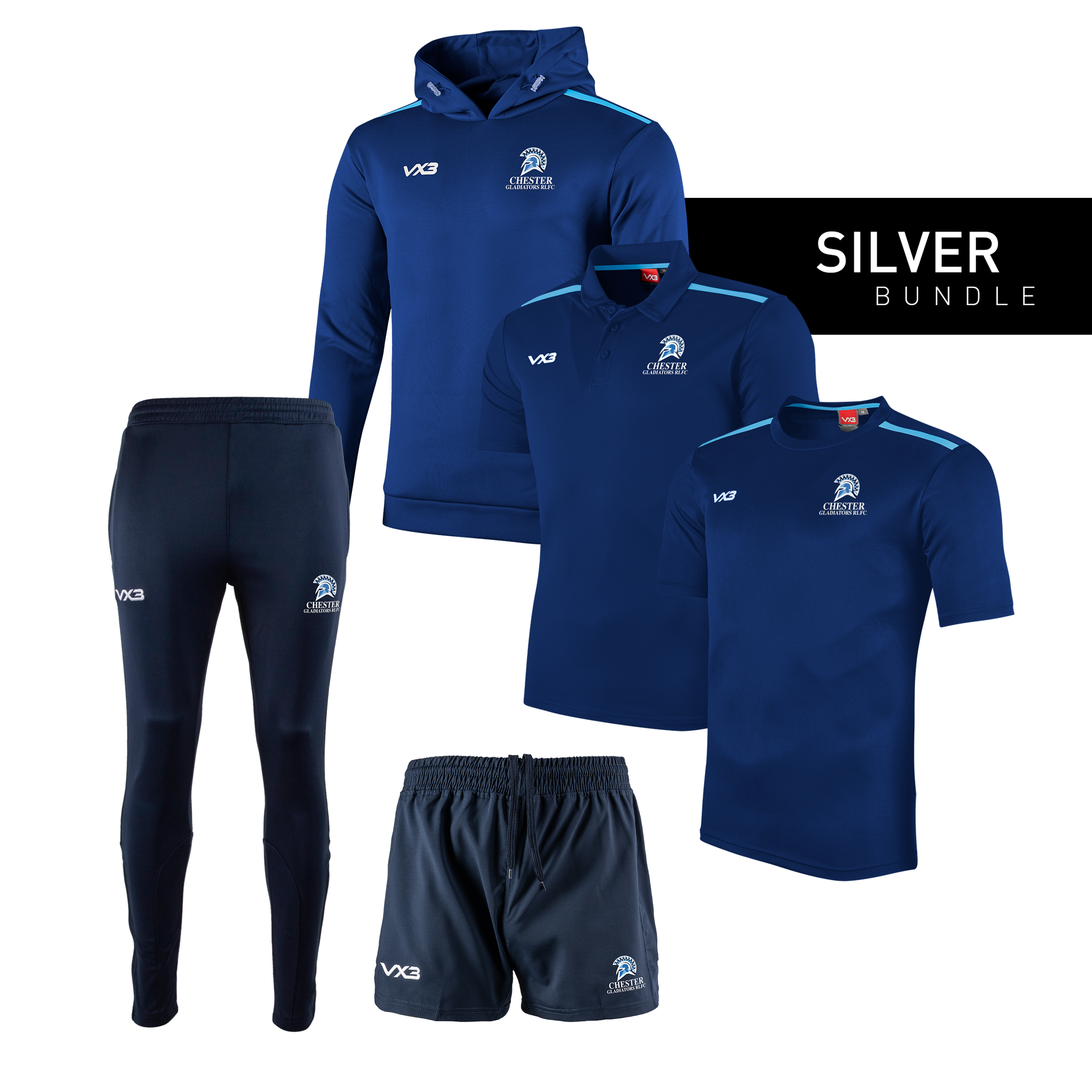 Chester Gladiators RLFC Silver Bundle