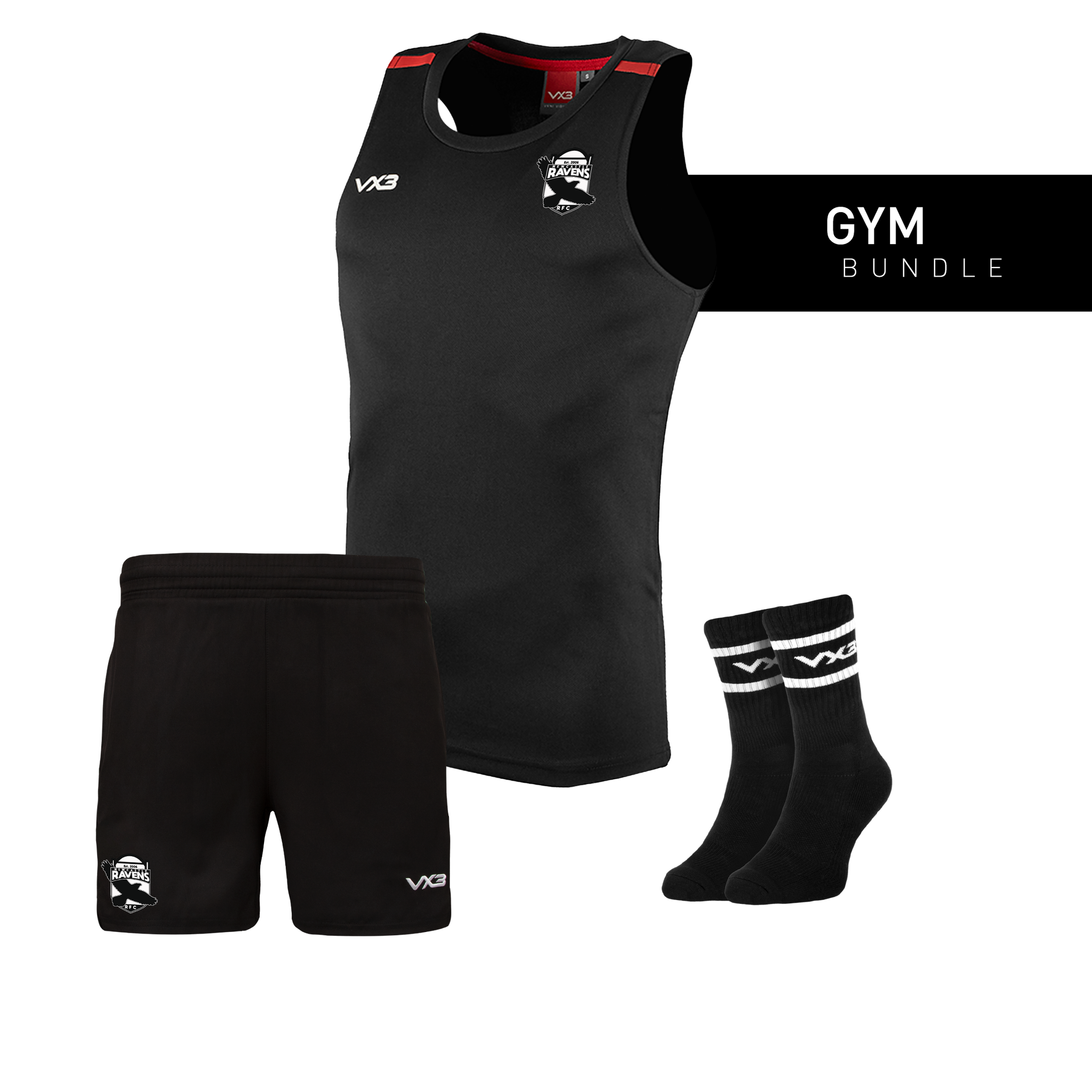 Newcastle Ravens Rugby Club - Gym Bundle