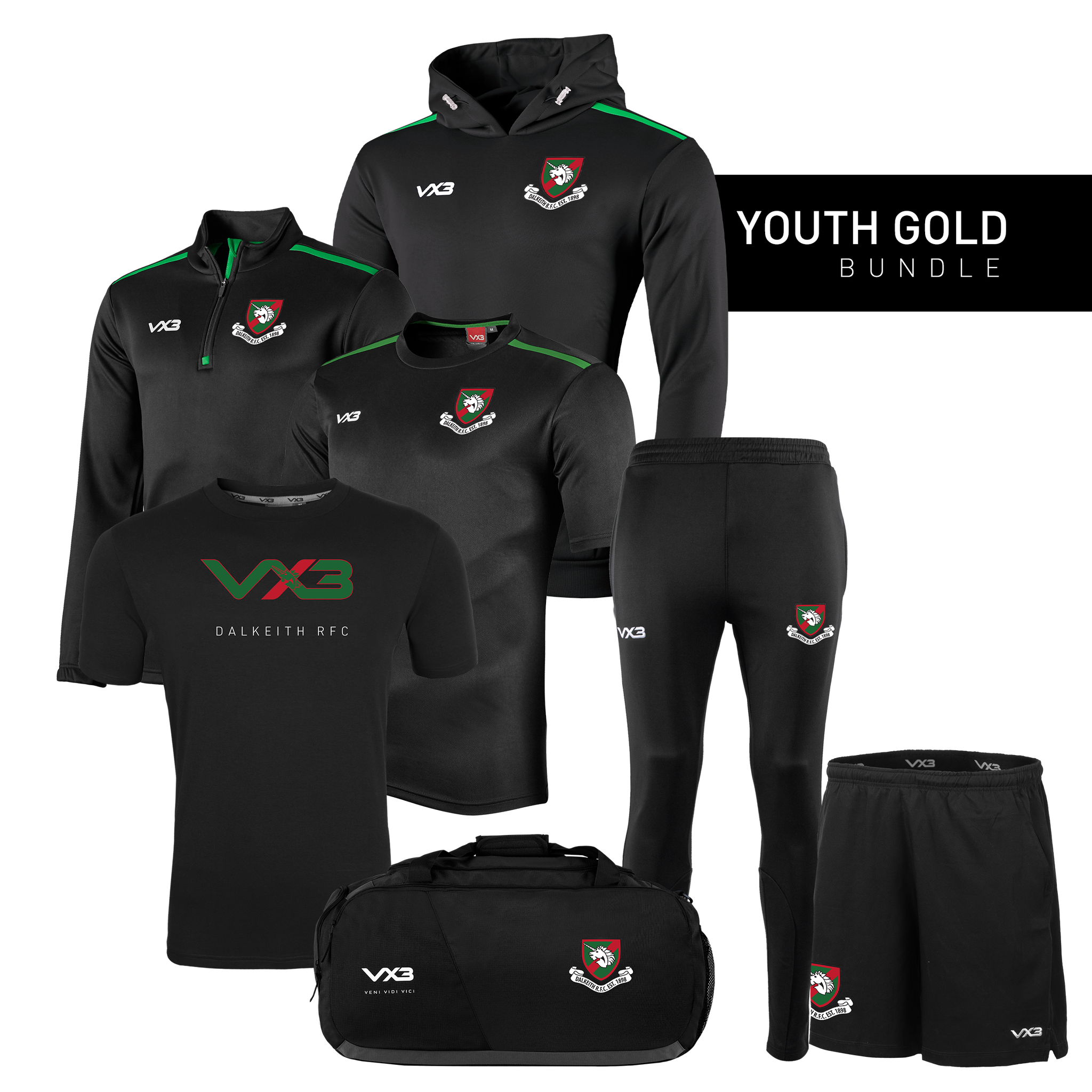 Dalkeith RFC - Youth Gold Bundle