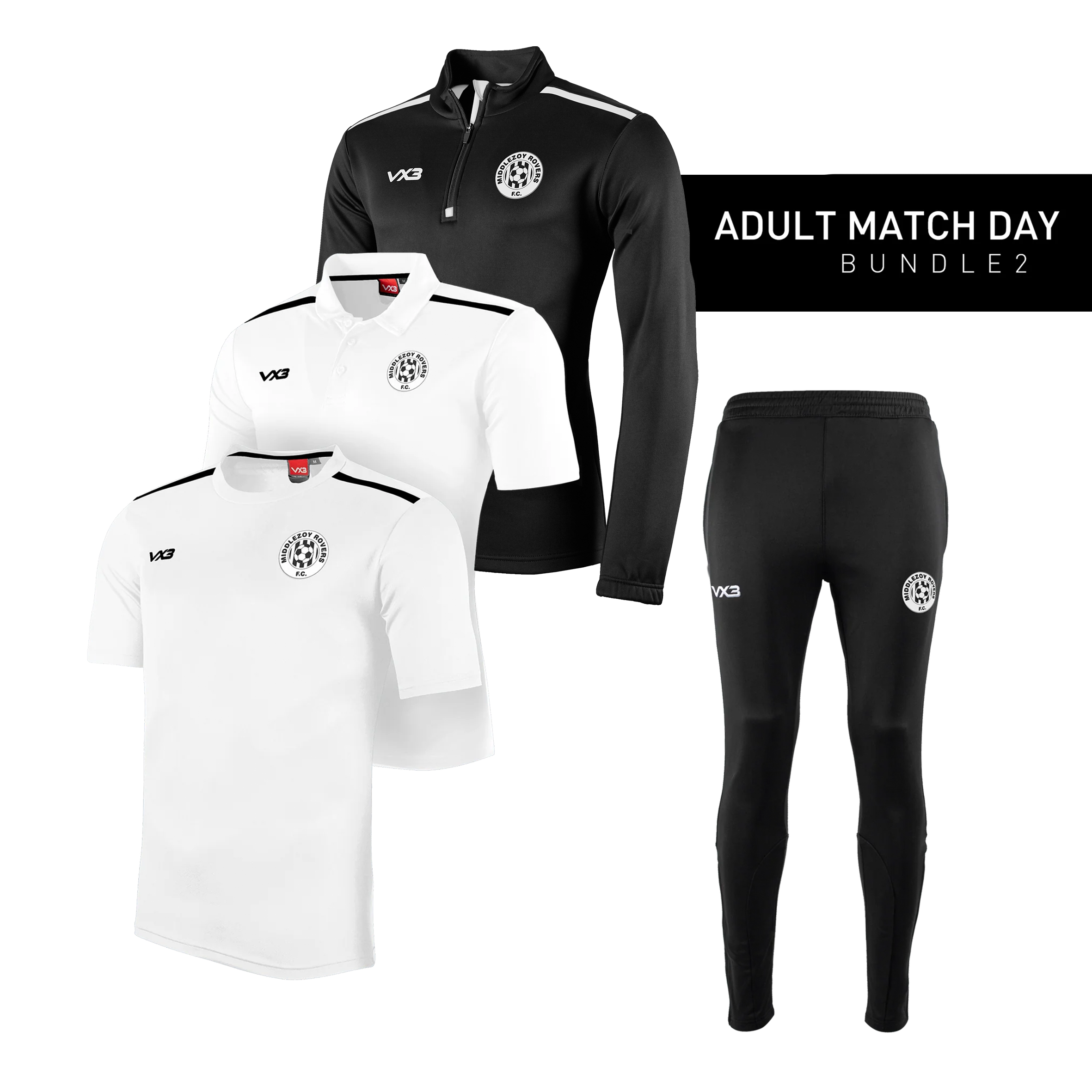 Middlezoy Rovers FC Match Day Bundle 2