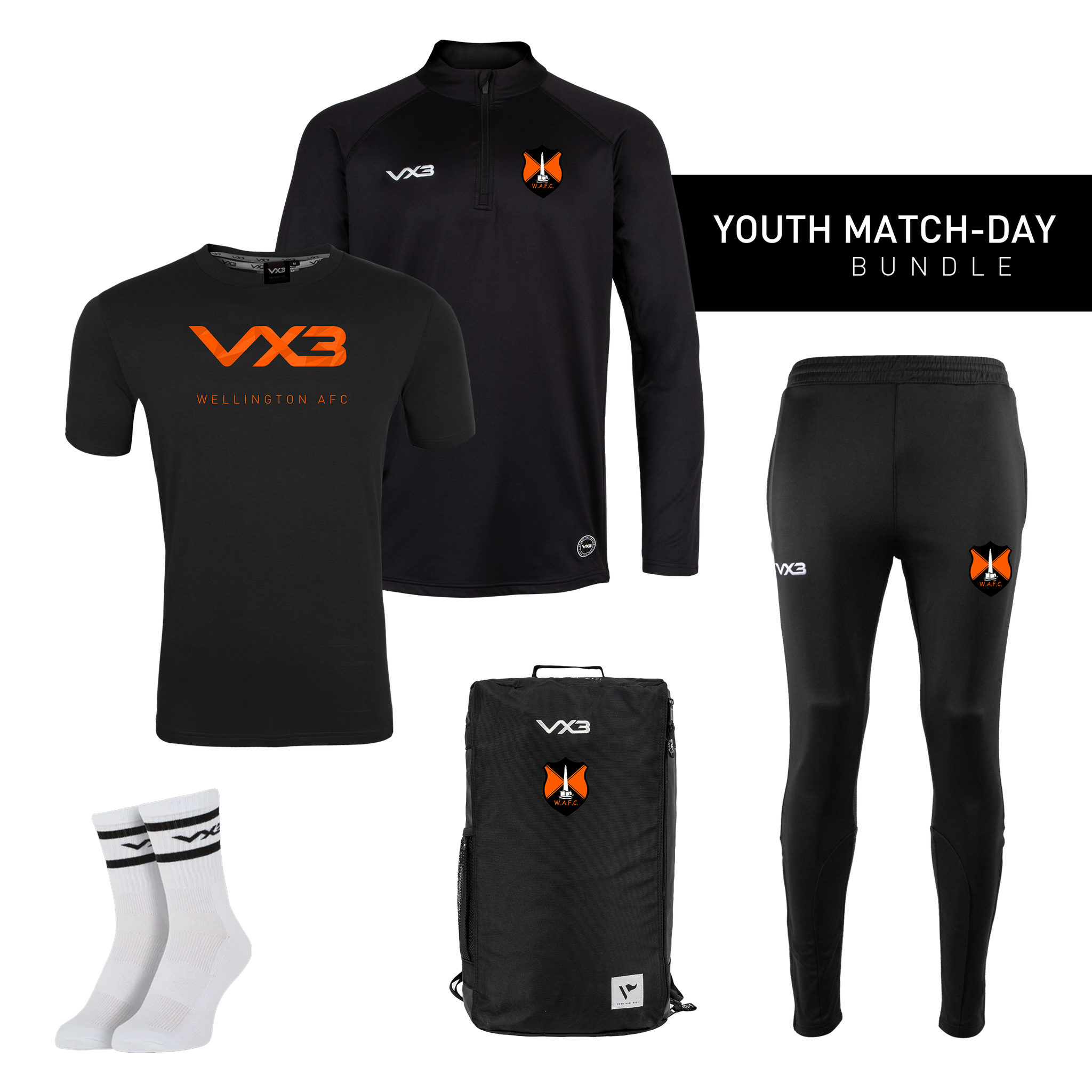 Wellington AFC Youth Match-Day Bundle